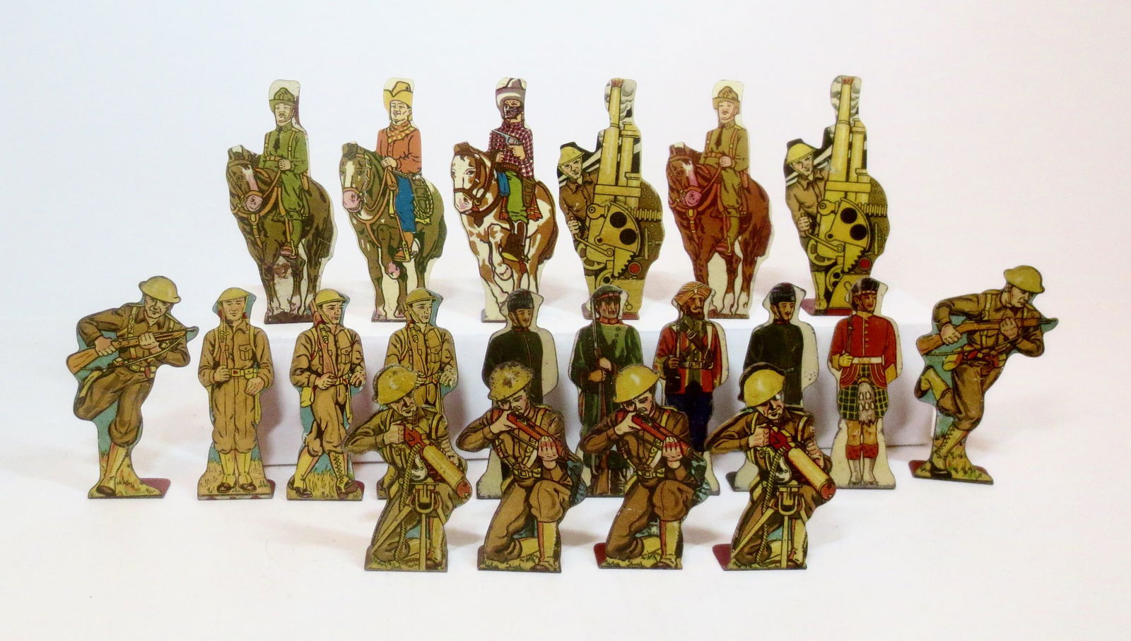 Marx "Knock Down" Tin Soldiers (1 of 1)