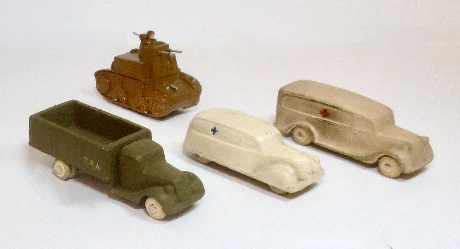 Hard Rubber Assorted Vehicles (1 of 1)