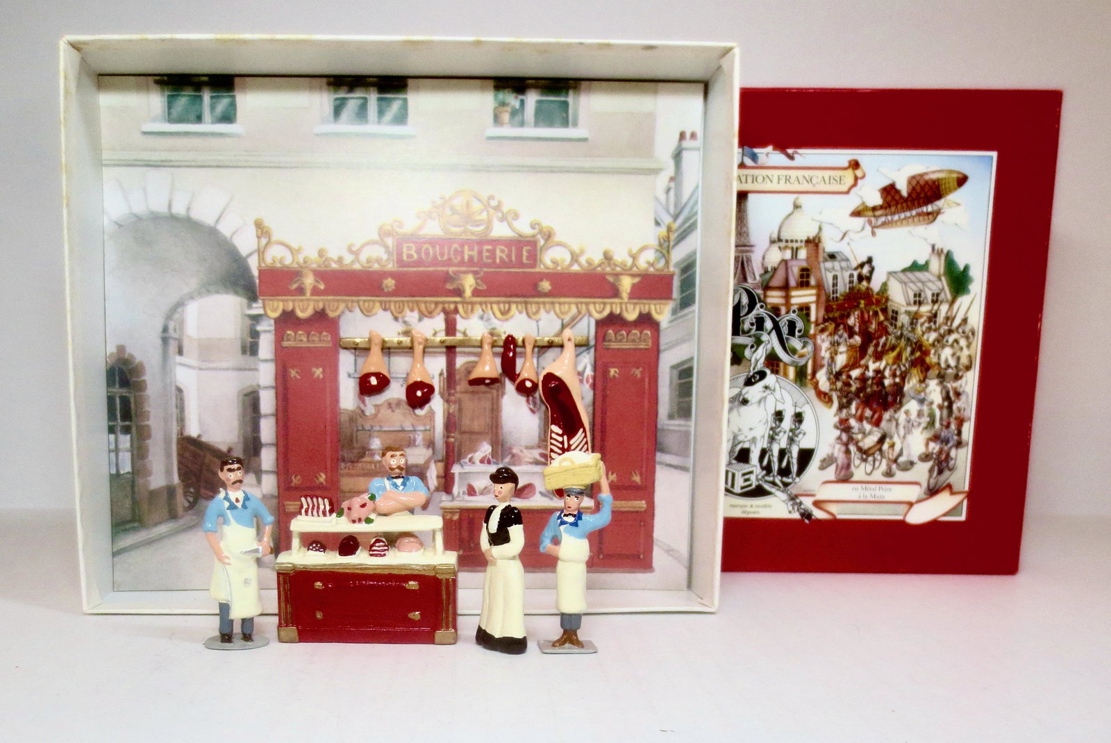 Pixi de Paris #3011 "Boucherie": 10 pieces. Mint condition. Box excellent.