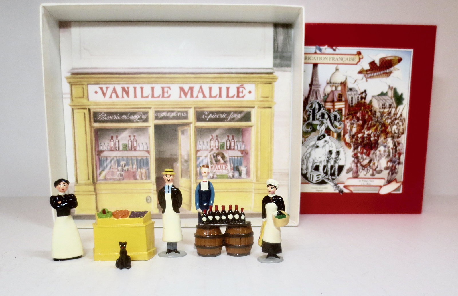 Pixi de Paris #3021 "L'Epicerie": 6 pieces. Mint condition. Box excellent.