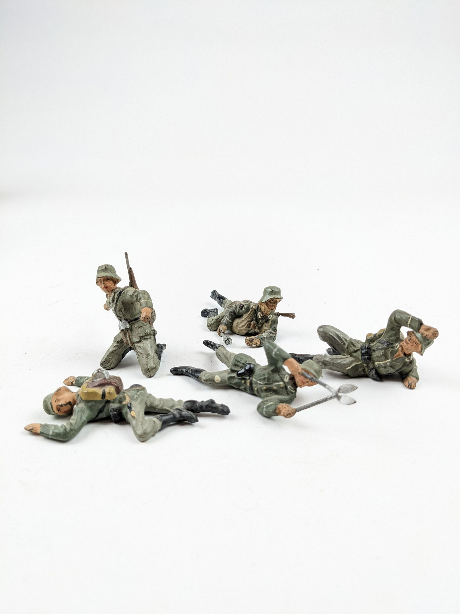 Lineol German Various Crawling Poses 7.cm (1 of 1)