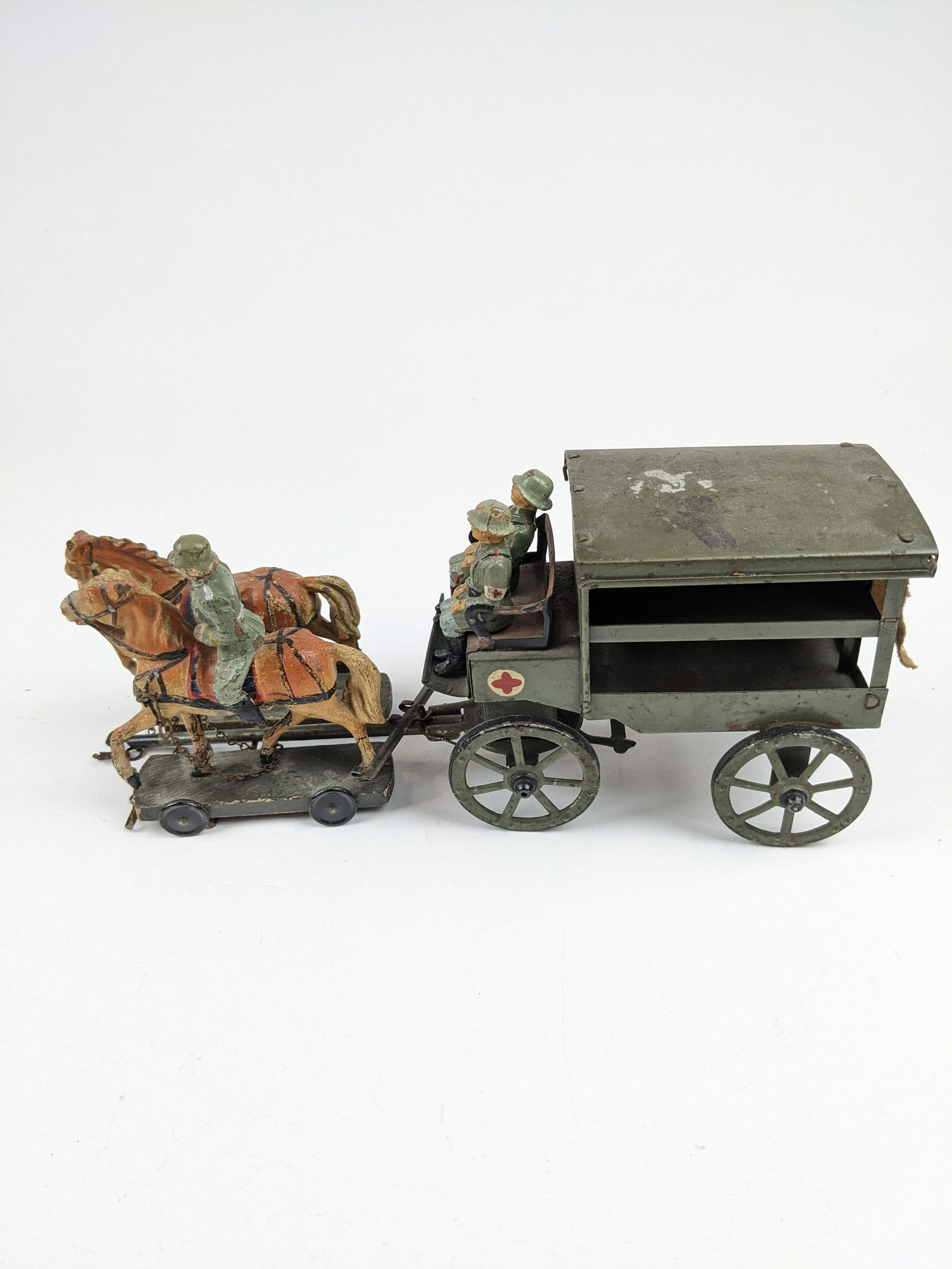 Elastolin German Horse-drawn Medical Wagon (1 of 1)