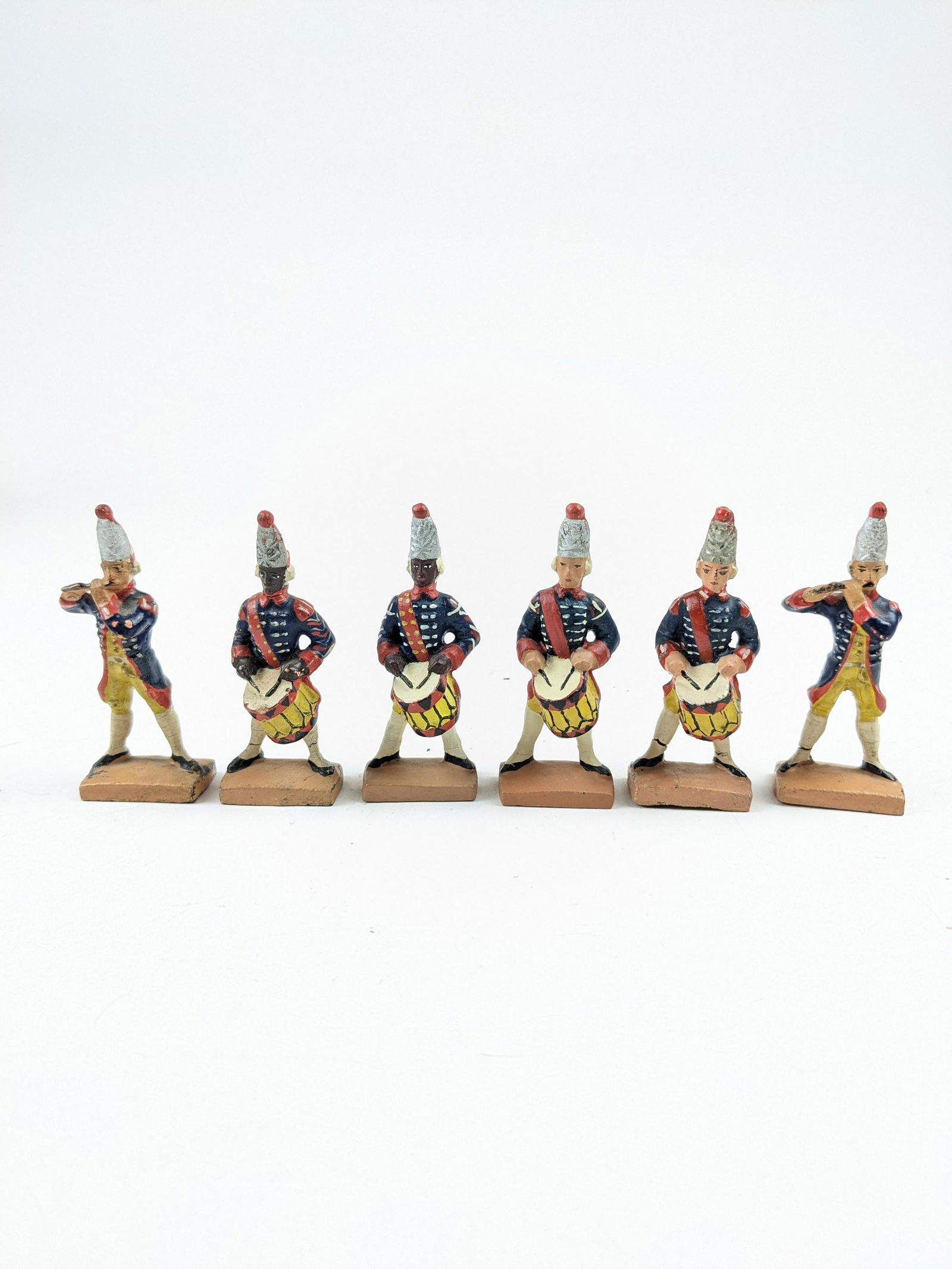 Lineol Frederick The Great Fife & Drummers 7cm (1 of 1)