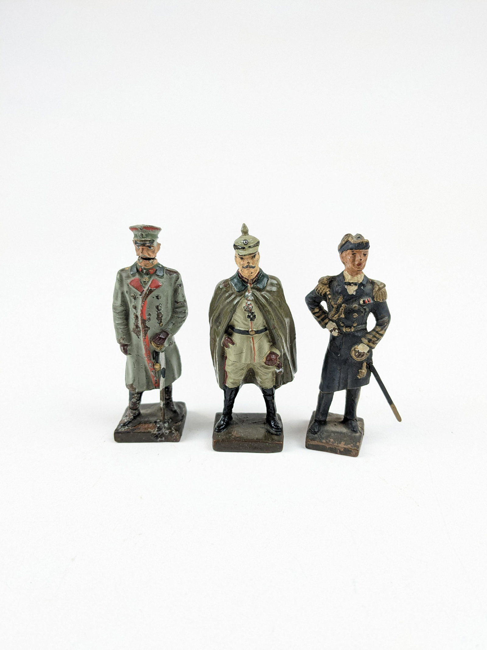 Lineol Political Leaders: 3 Pieces Condition Good To Very Good