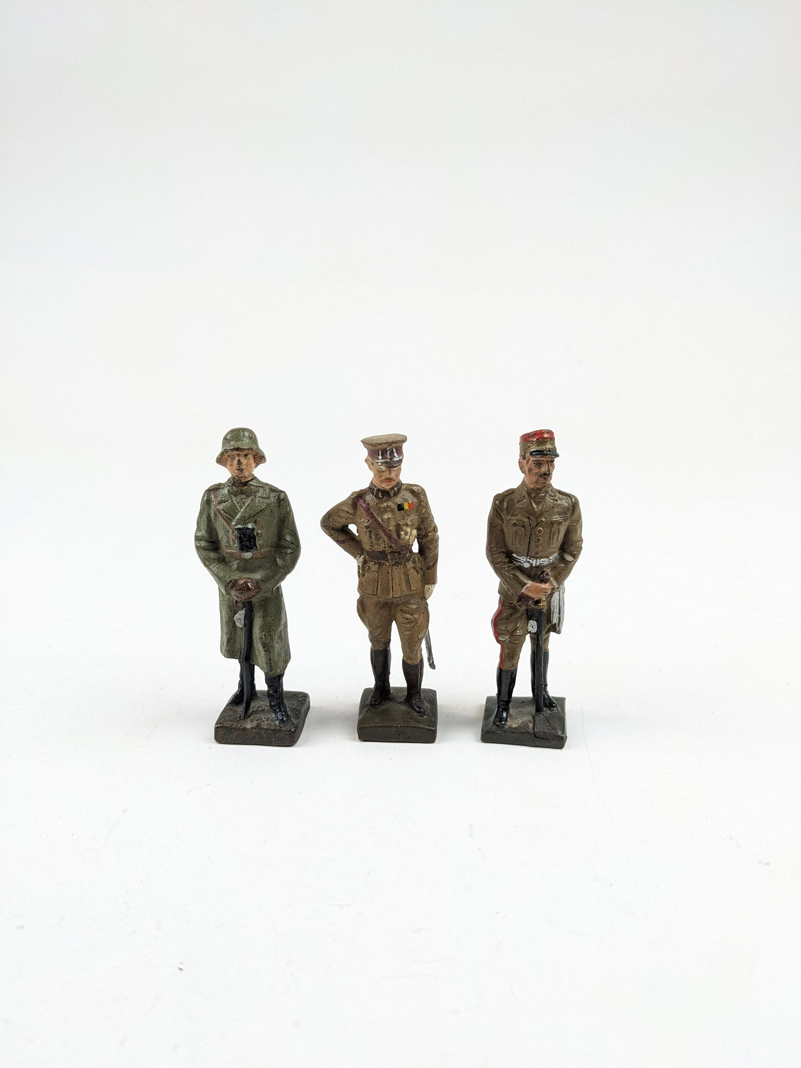 Lineol Political Leaders: 3 Pieces Condition Good To Very Good