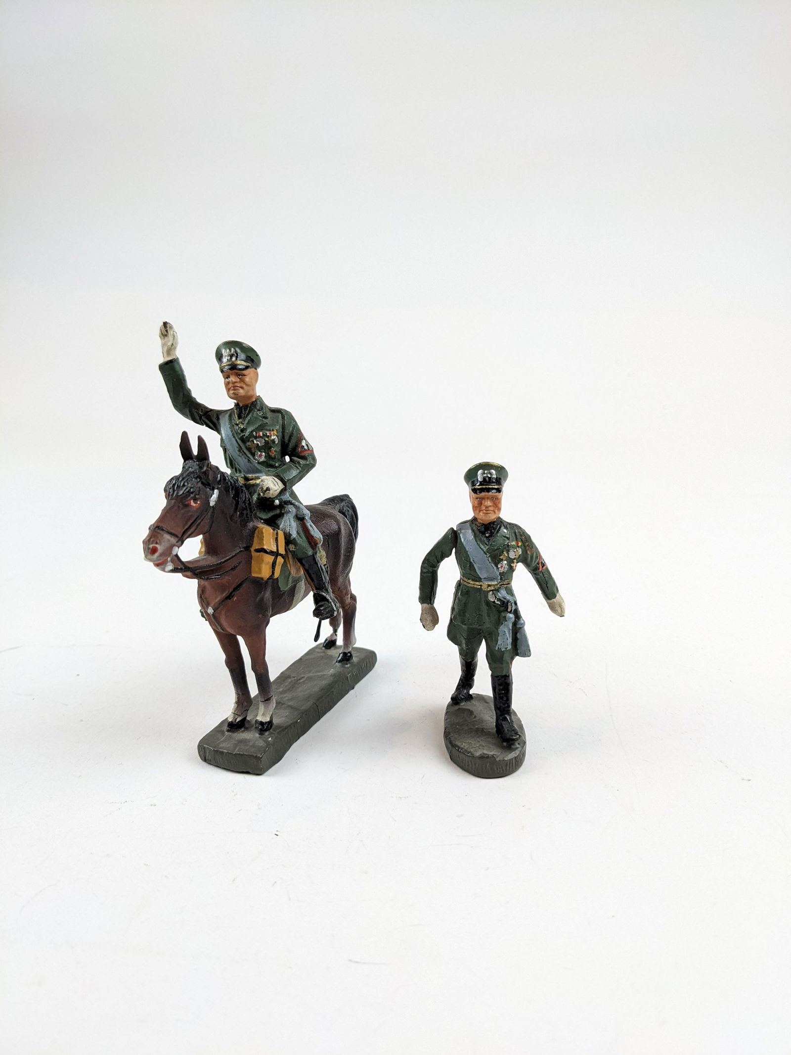 Elastolin Italian Leader Both Porcelain Heads (1 of 1)