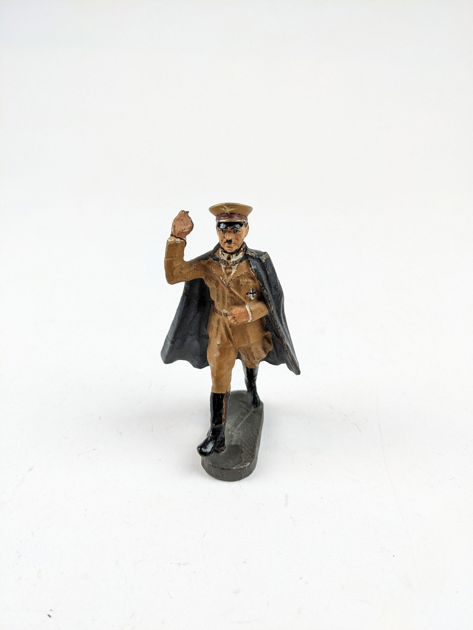 Elastolin German Leader In Cape Porcelain Head (1 of 1)