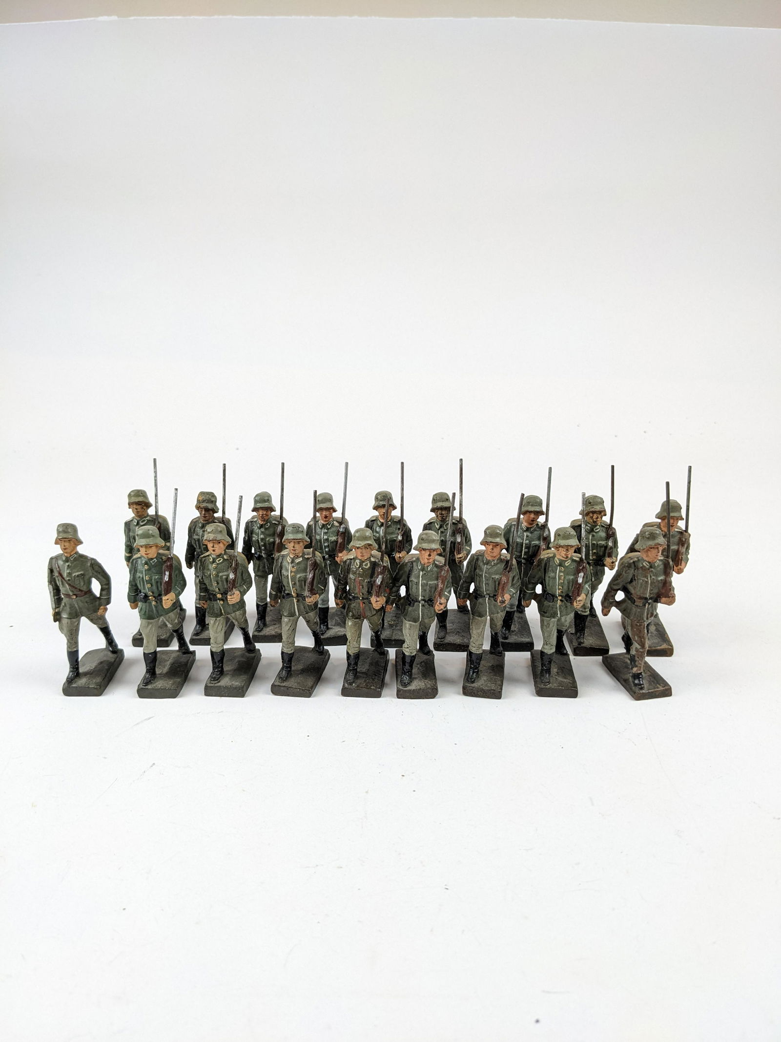 Lineol Germans Marching With Backpacks (1 of 1)