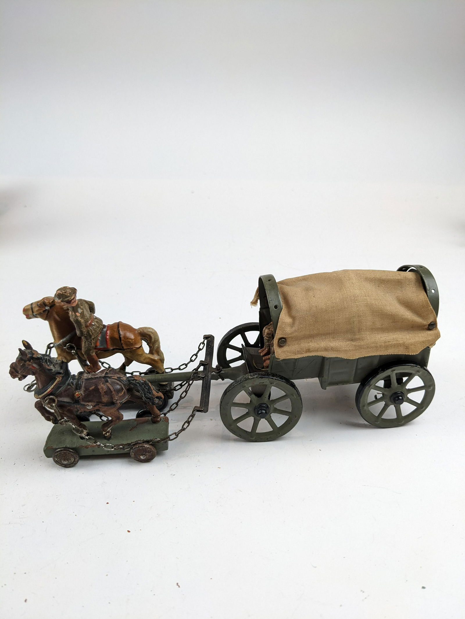 Elastolin U.S. Covered Wagon 6cm (1 of 1)