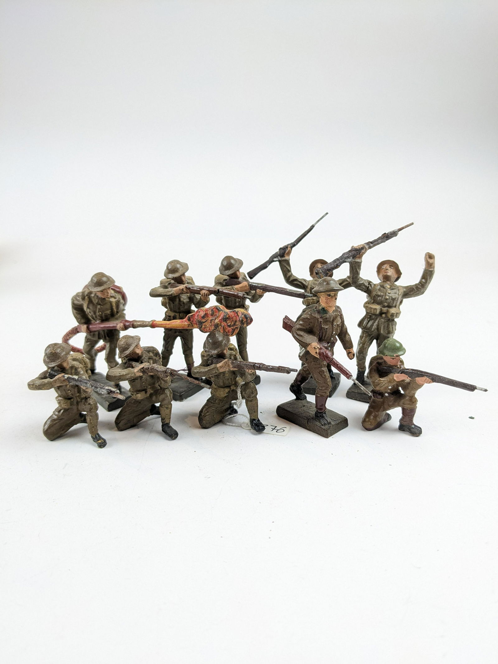 Lineol British Steel Helmet Flamethrower & Others (1 of 1)