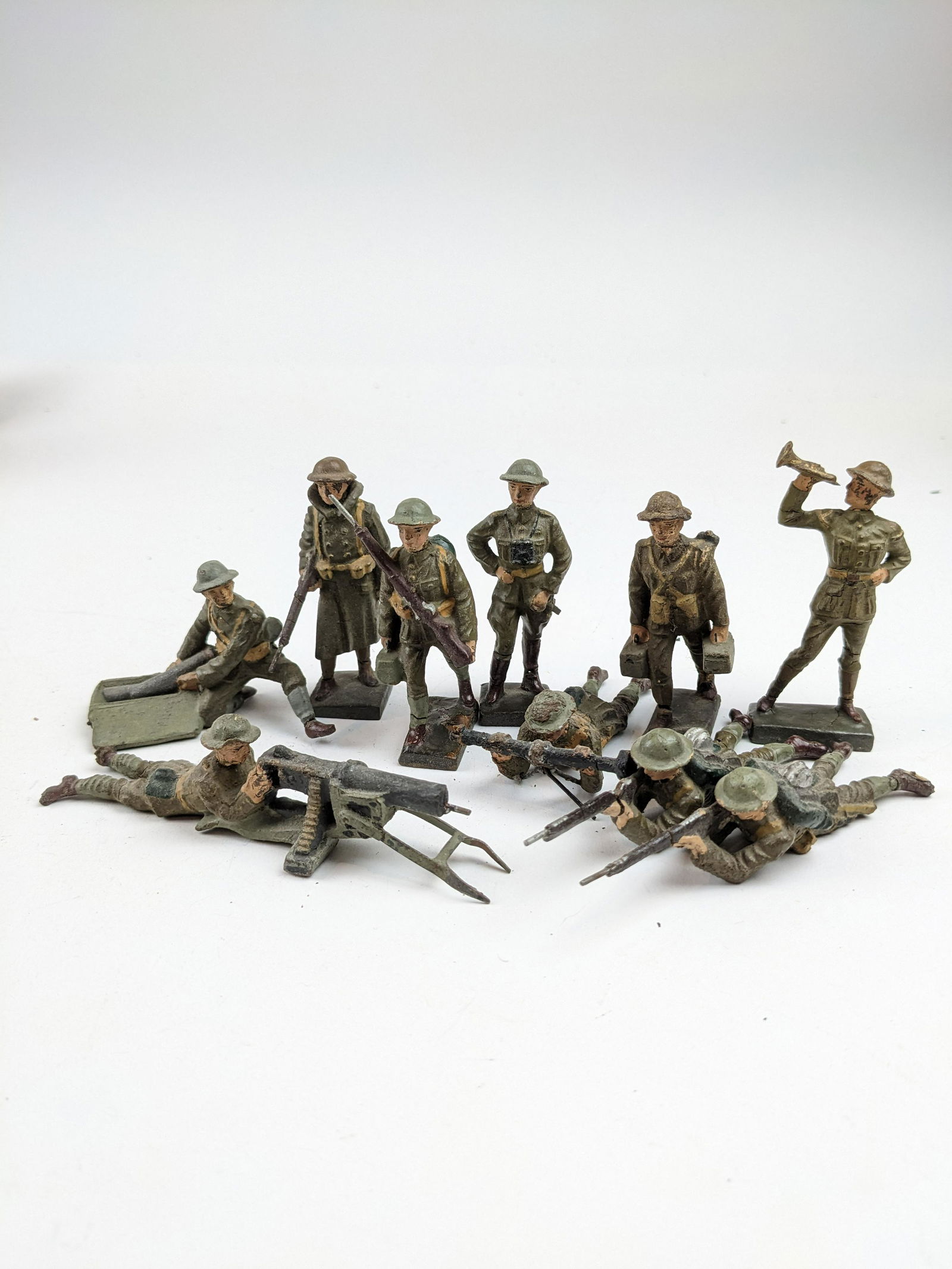 Lineol U.S., Steel Helmets Various Troops (1 of 1)