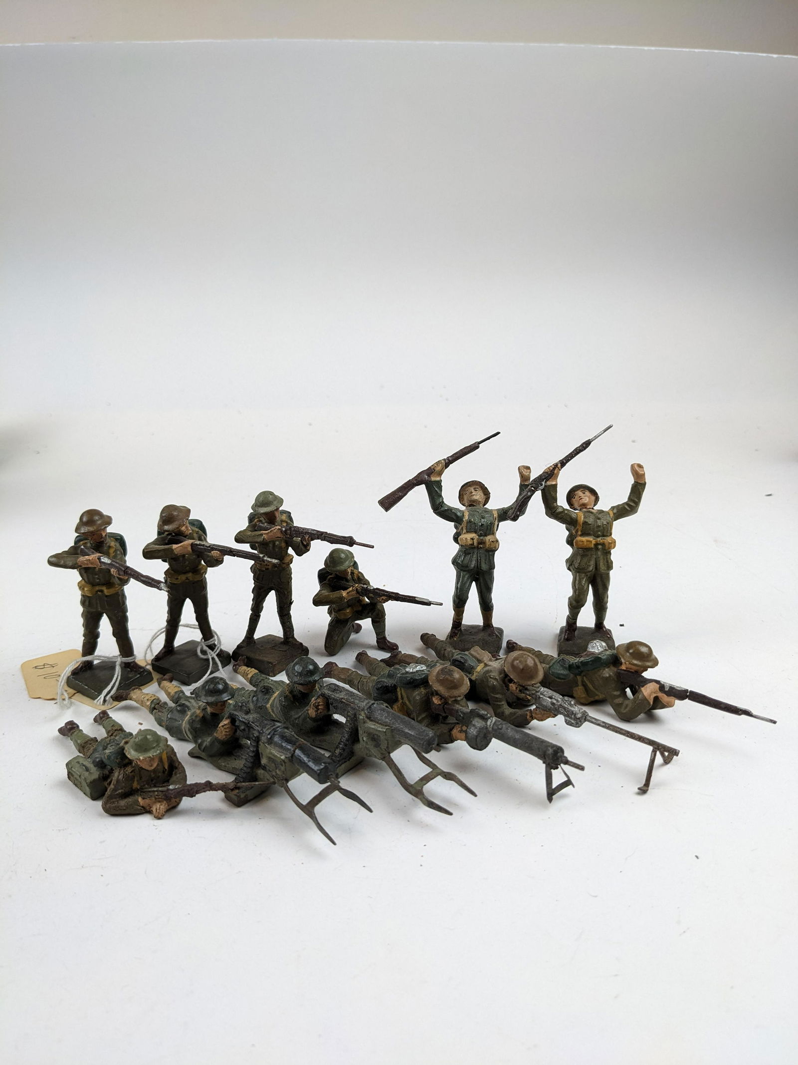 Lineol U.S., Steel Helmets Machine Guns & Firing (1 of 1)