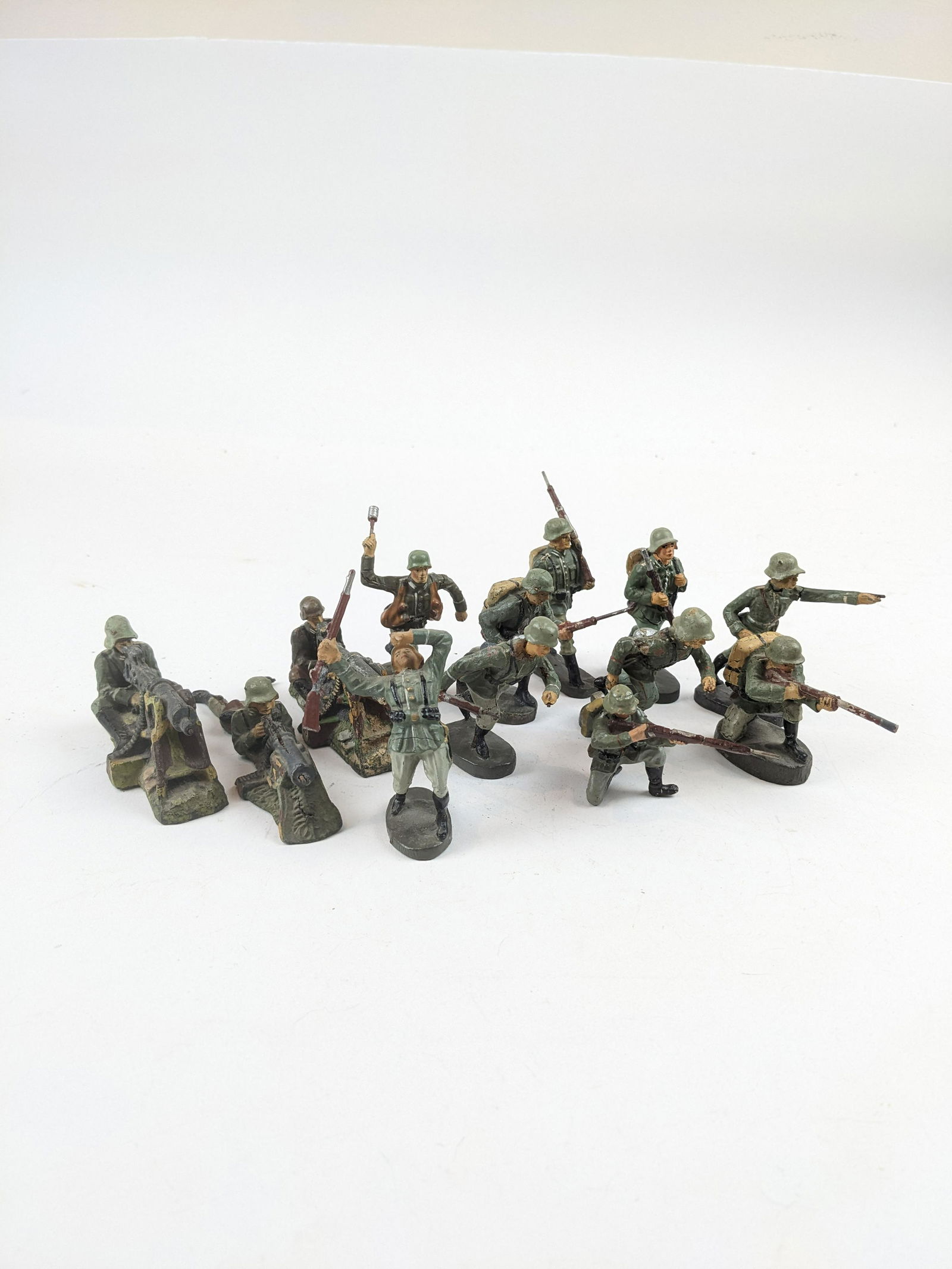 Elastolin Germans Firing & Advancing (1 of 1)