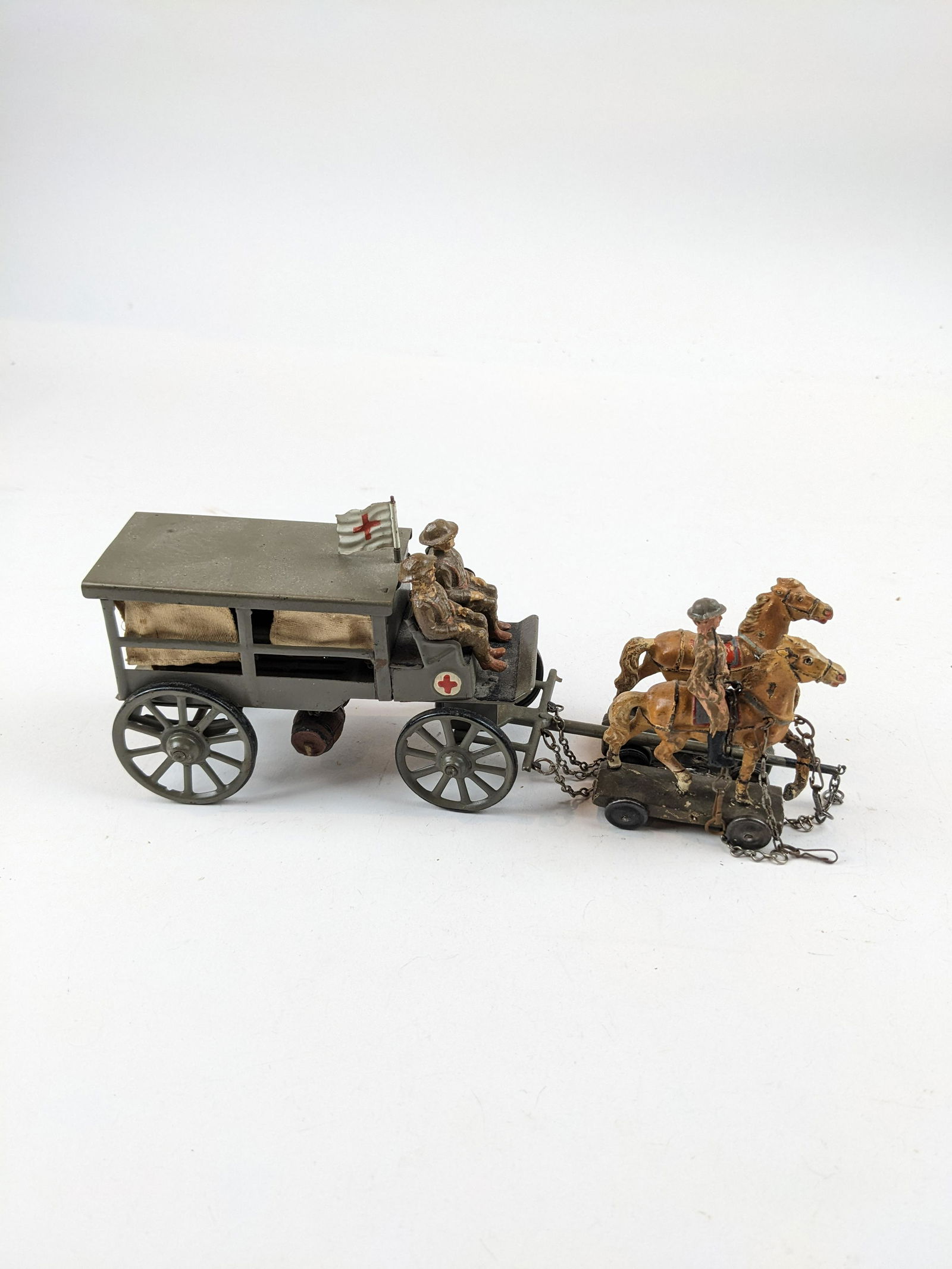 Elastolin U.S. Horse-drawn Ambulance 6cm (1 of 1)