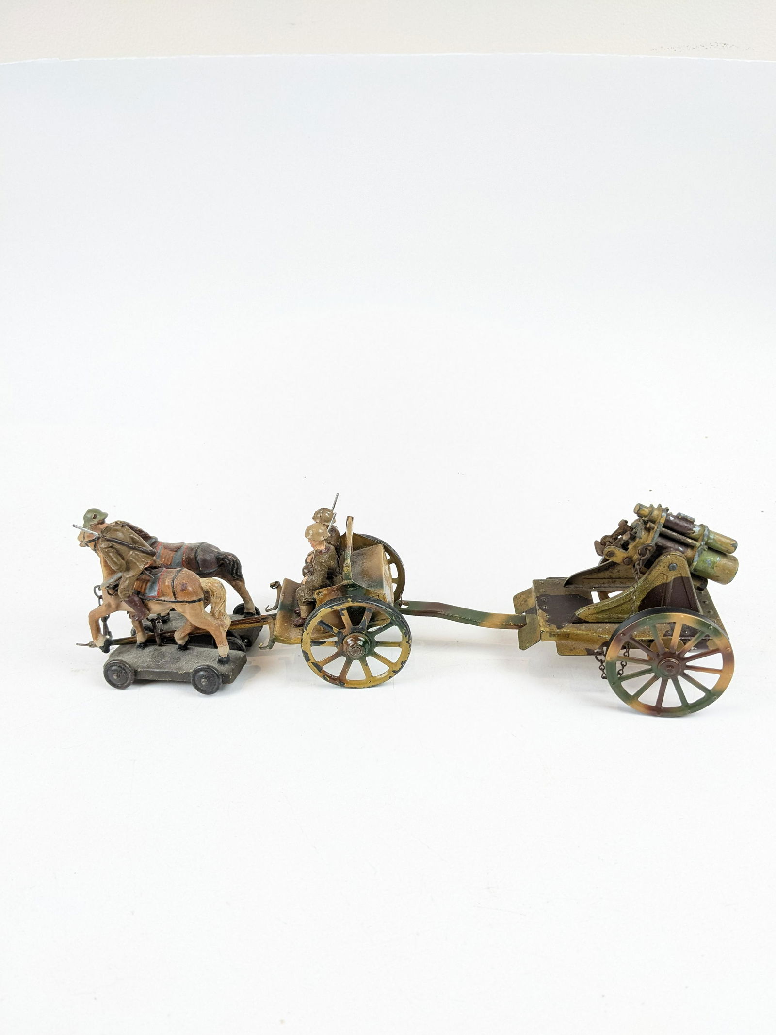 Lineol U.S.. Horse-drawn Mortar Camo 6.5cm (1 of 1)