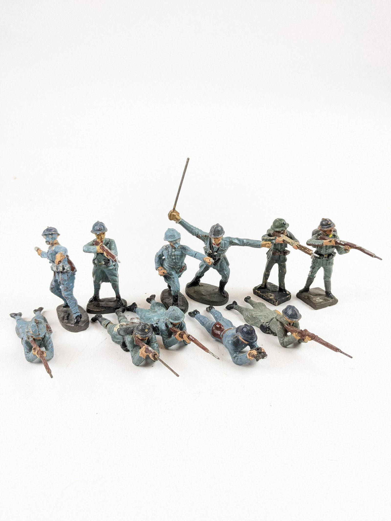 Elastolin French  In Blue Firing (1 of 1)