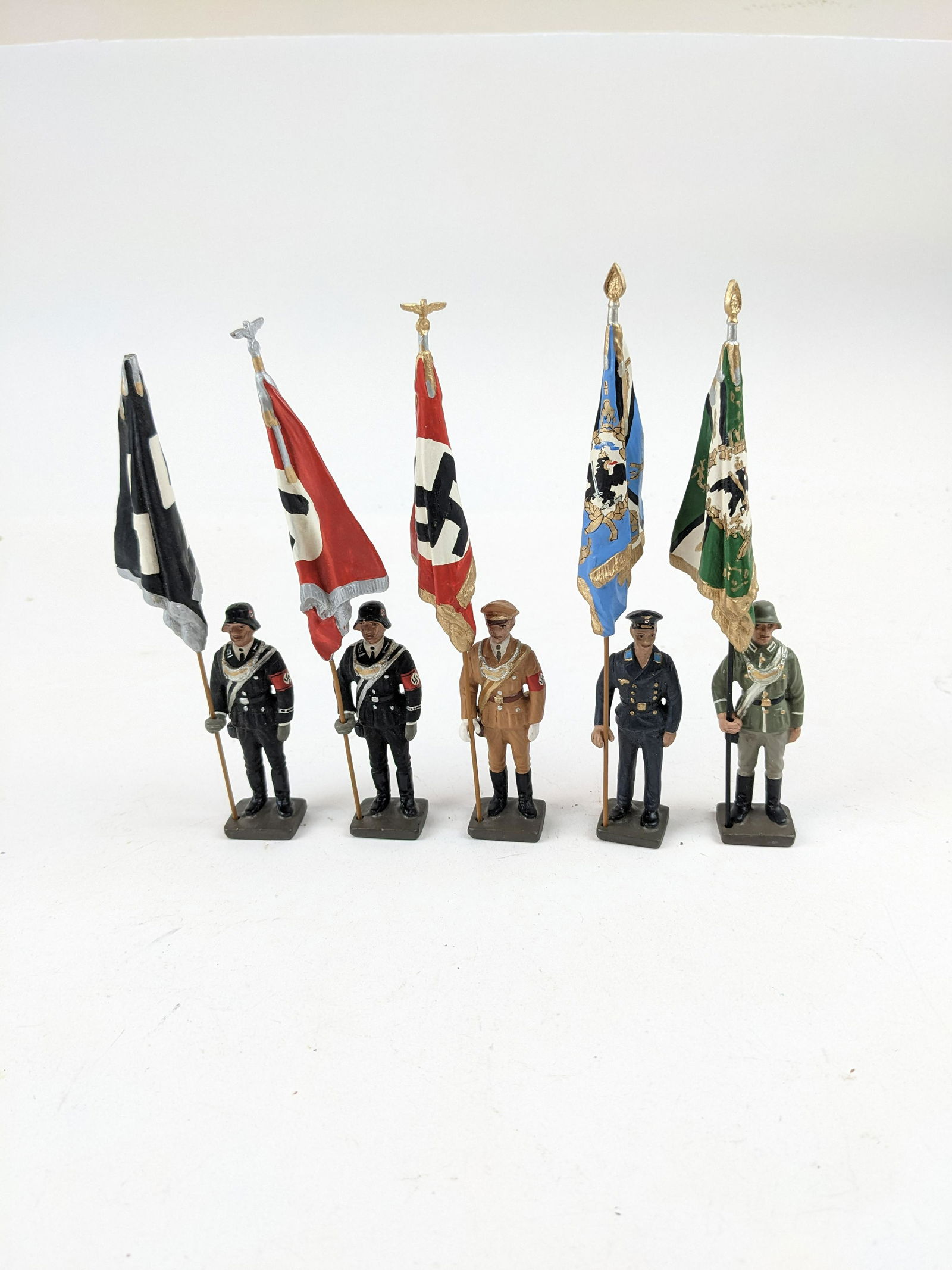 Reproduction German At Attention Flagbearers (1 of 1)