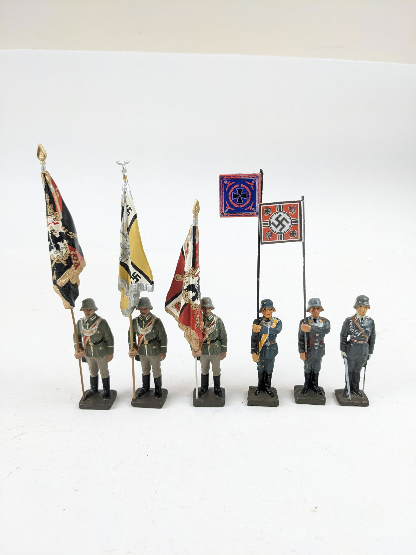 Reproduction German At Attention Flagbearers (1 of 1)