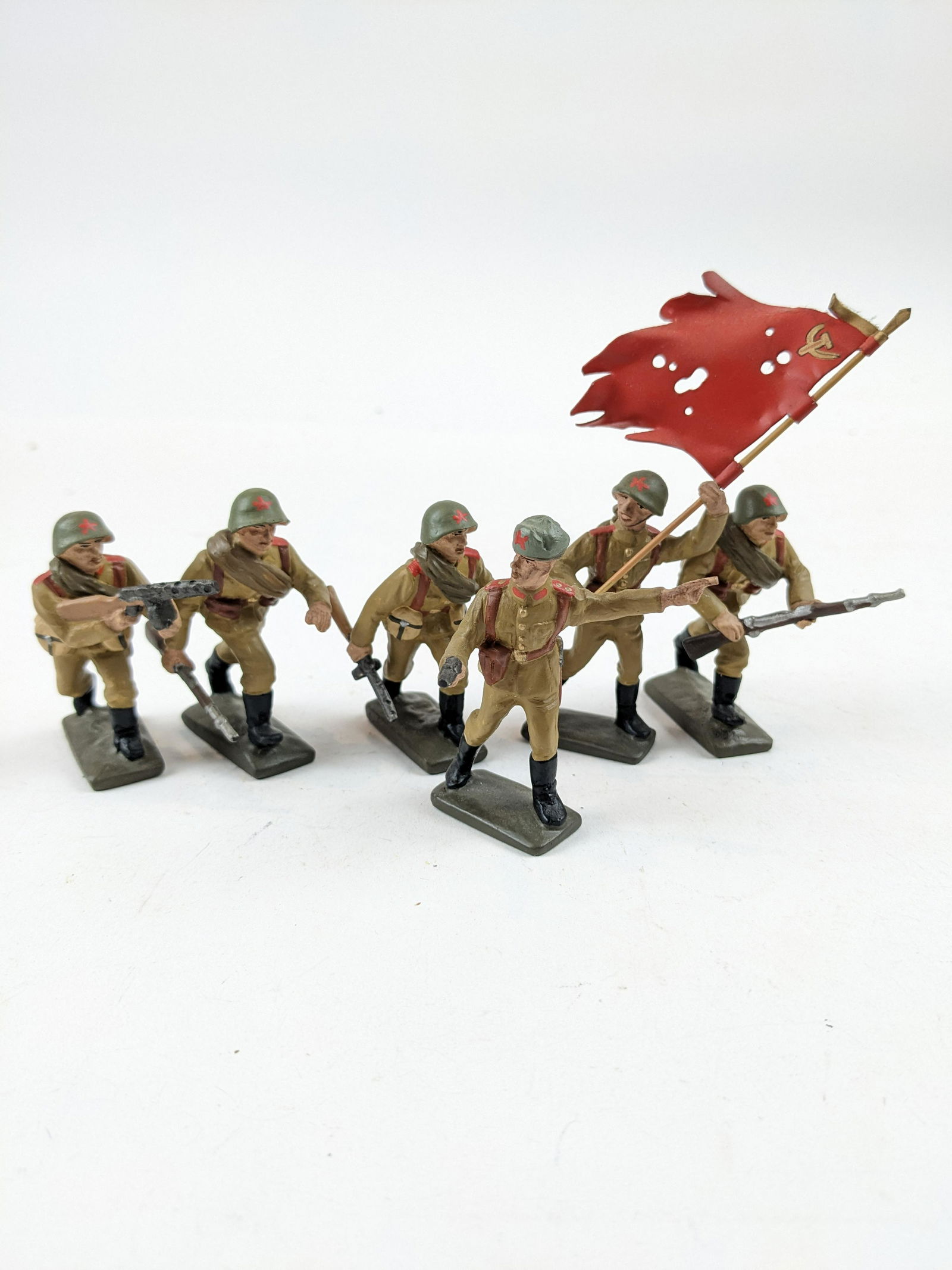 Reiner Krock Chinese Troops W/Flag (1 of 1)