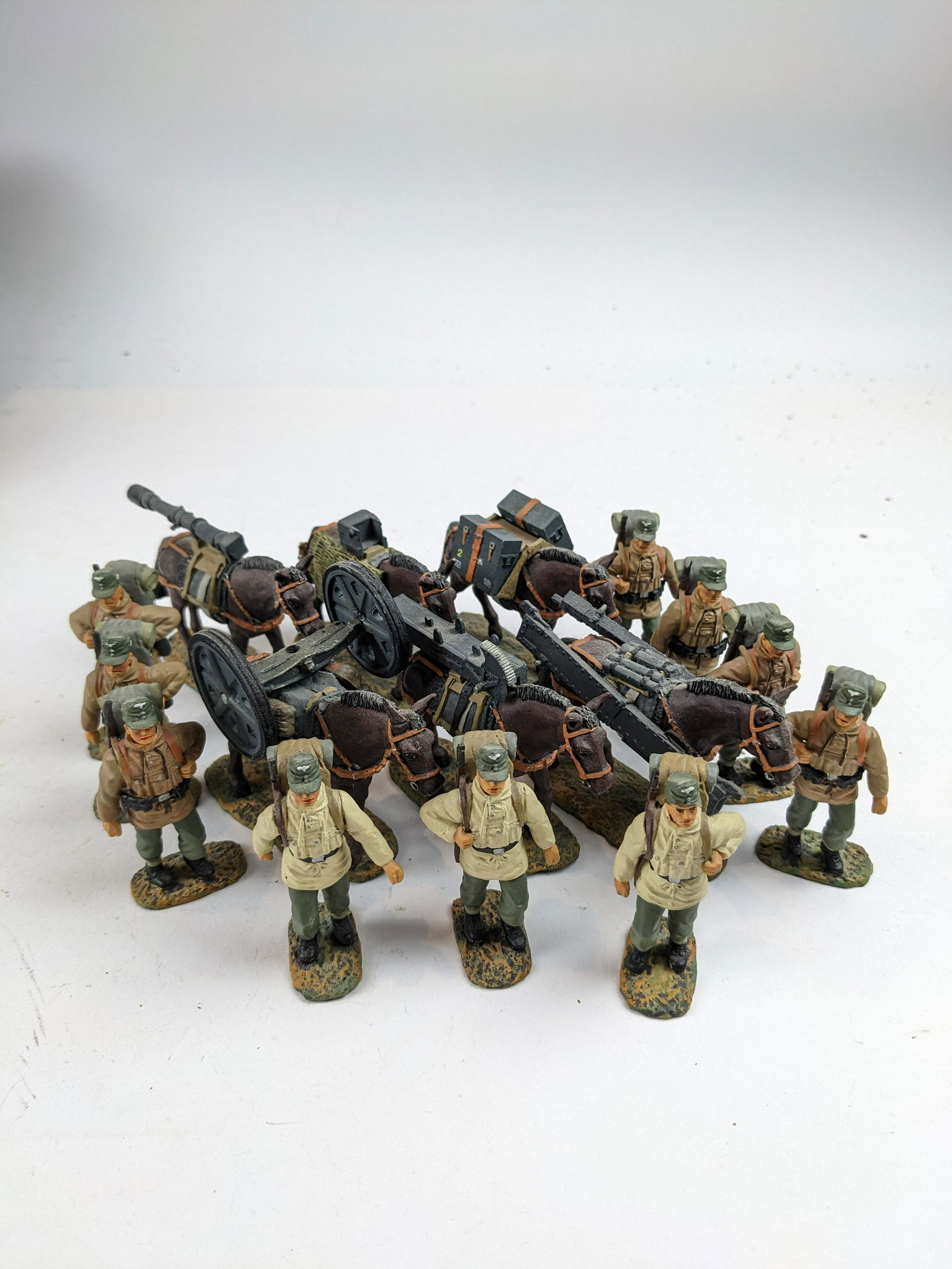 Lineol Plastic Repro German Mountain Group (1 of 1)
