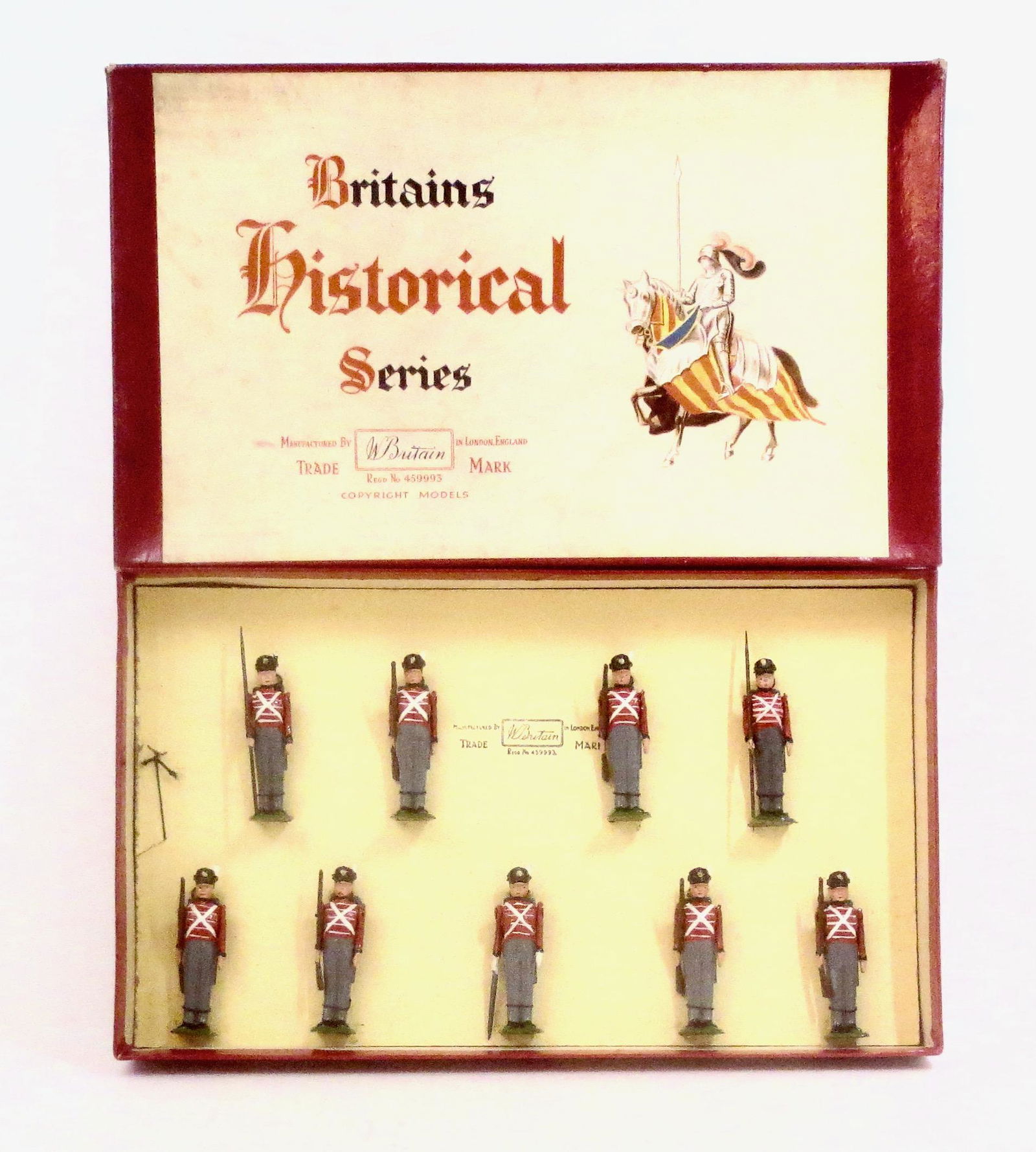 Britains #1518 Line Infantry with Muskets (1 of 1)