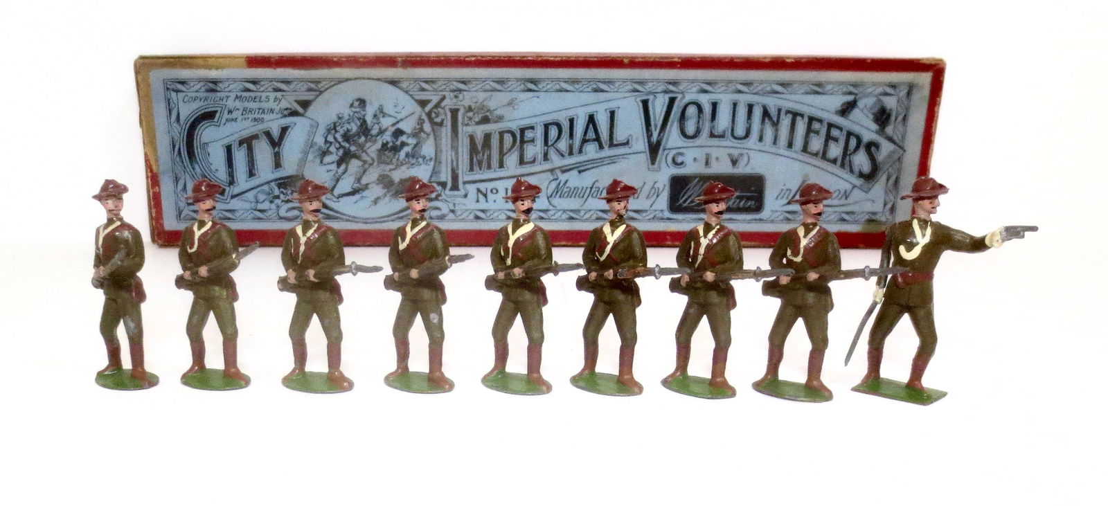 Britains VERY RARE #104 City Imperial Volunteers (1 of 1)