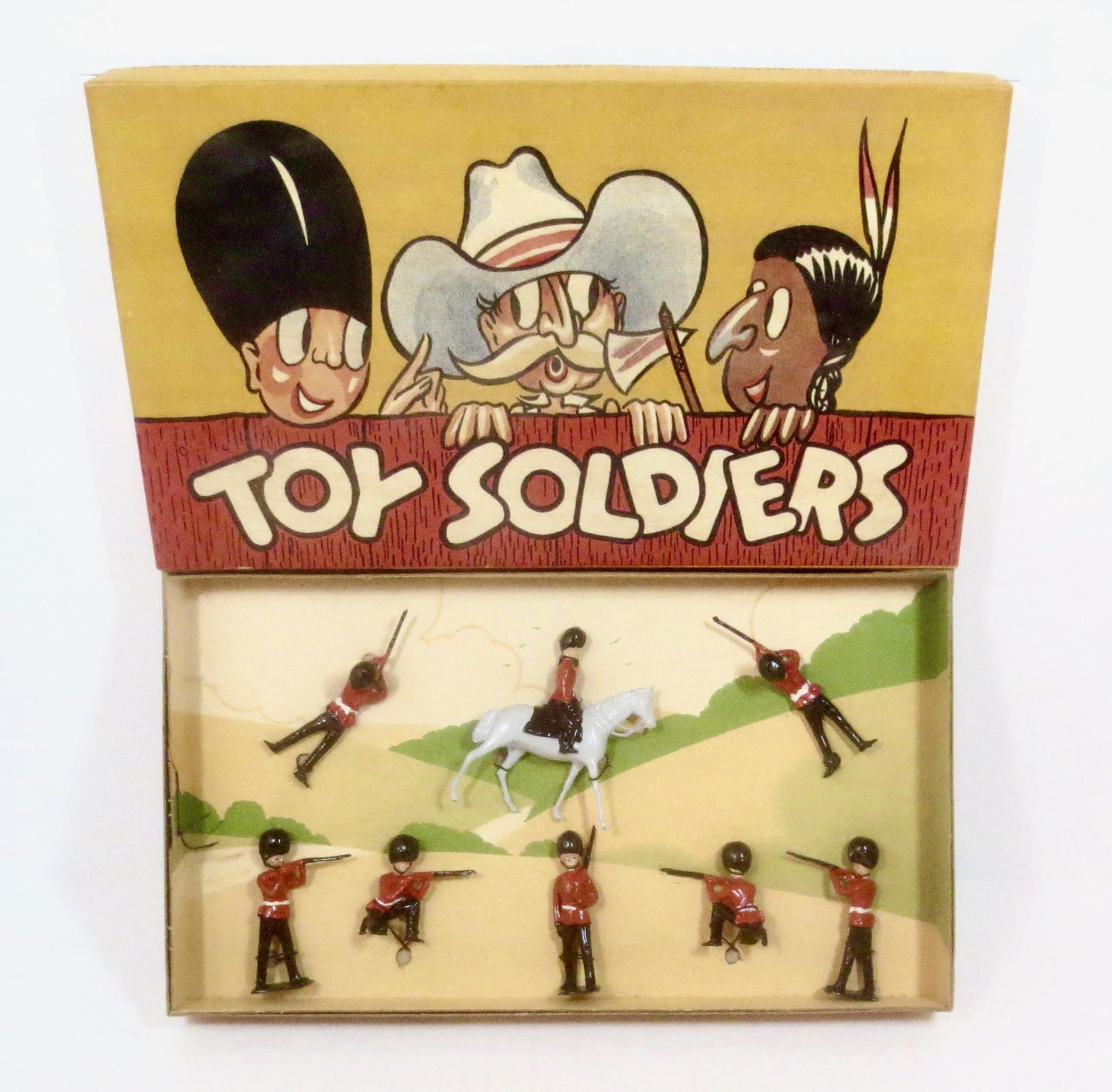 Britains #215s Footguards in Assorted Positions (1 of 1)