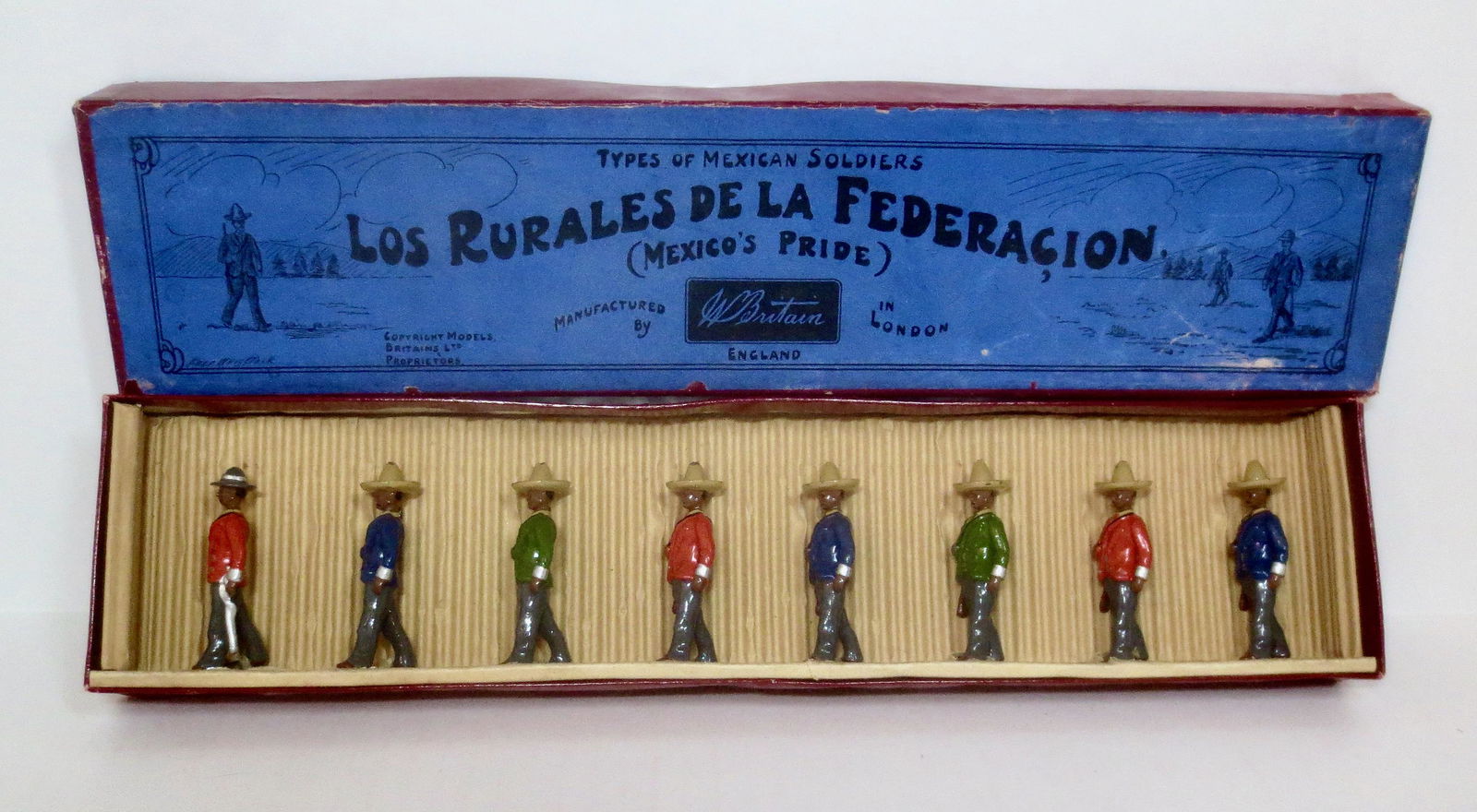 Britains Set #186 Mexican Rurales (1 of 1)