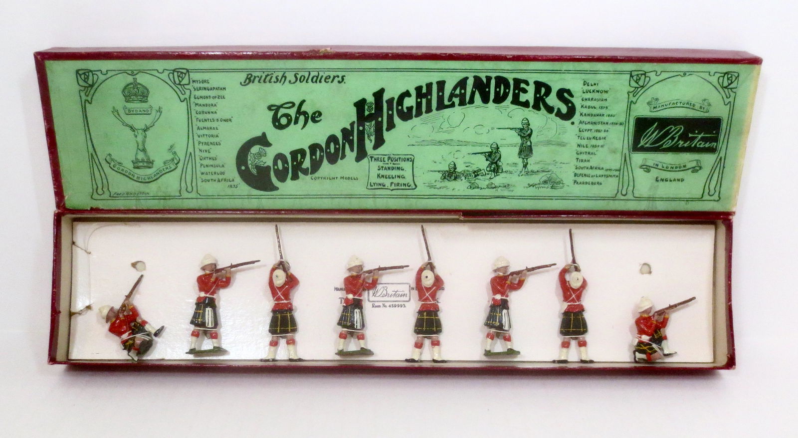 Britains #157 The Gordon Highlanders Firing (1 of 1)