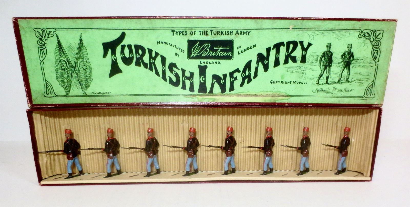 Britains Set #167 Turkish Infantry (1 of 1)