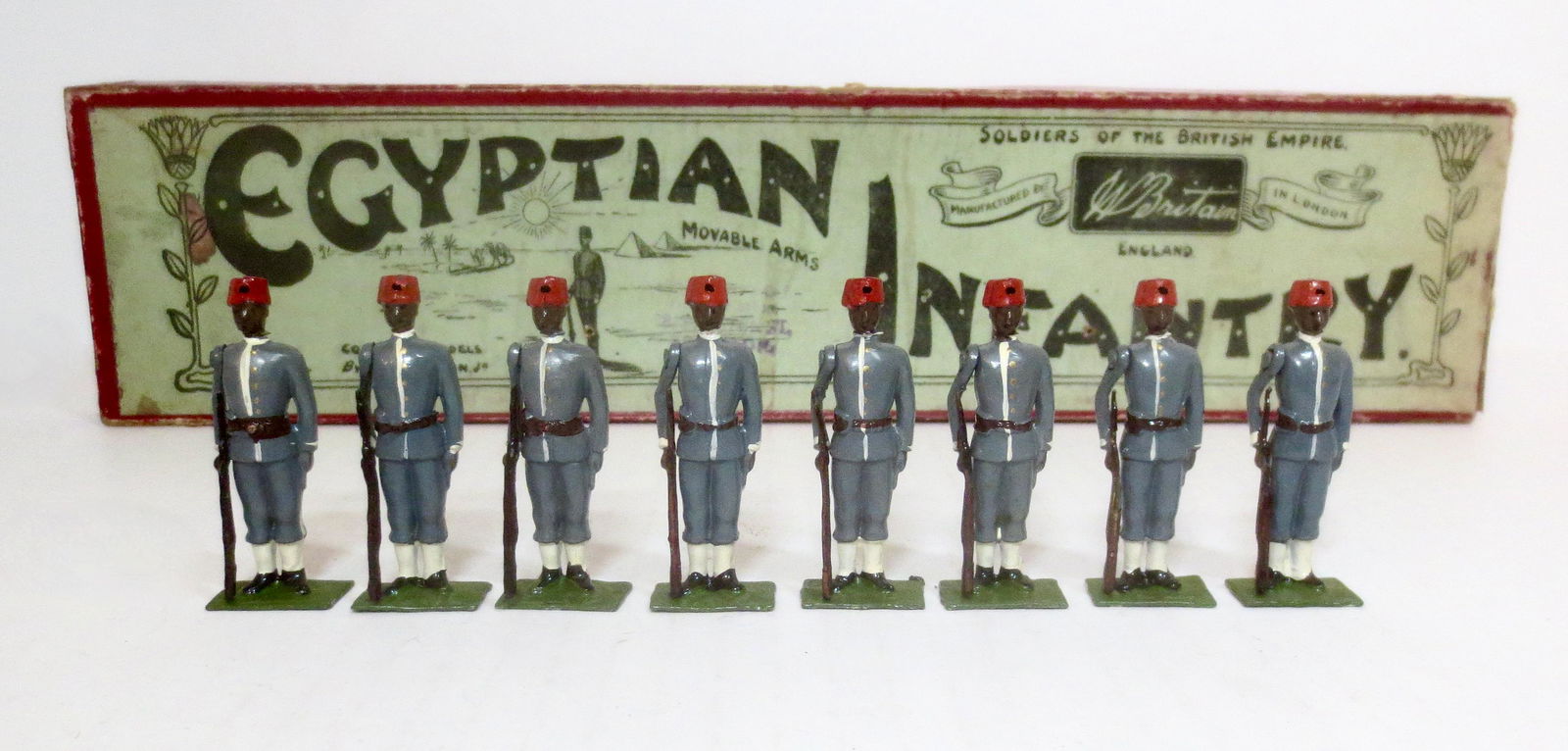 Britains #117 Egyptian Infantry (1 of 1)