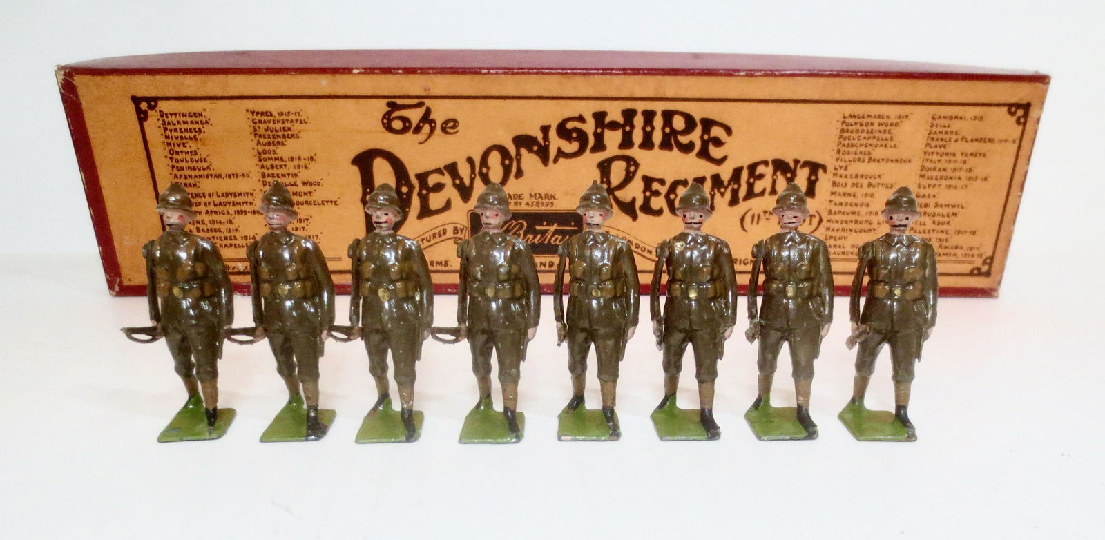 Britains #110 The Devonshire Regiment 11th Foot (1 of 1)