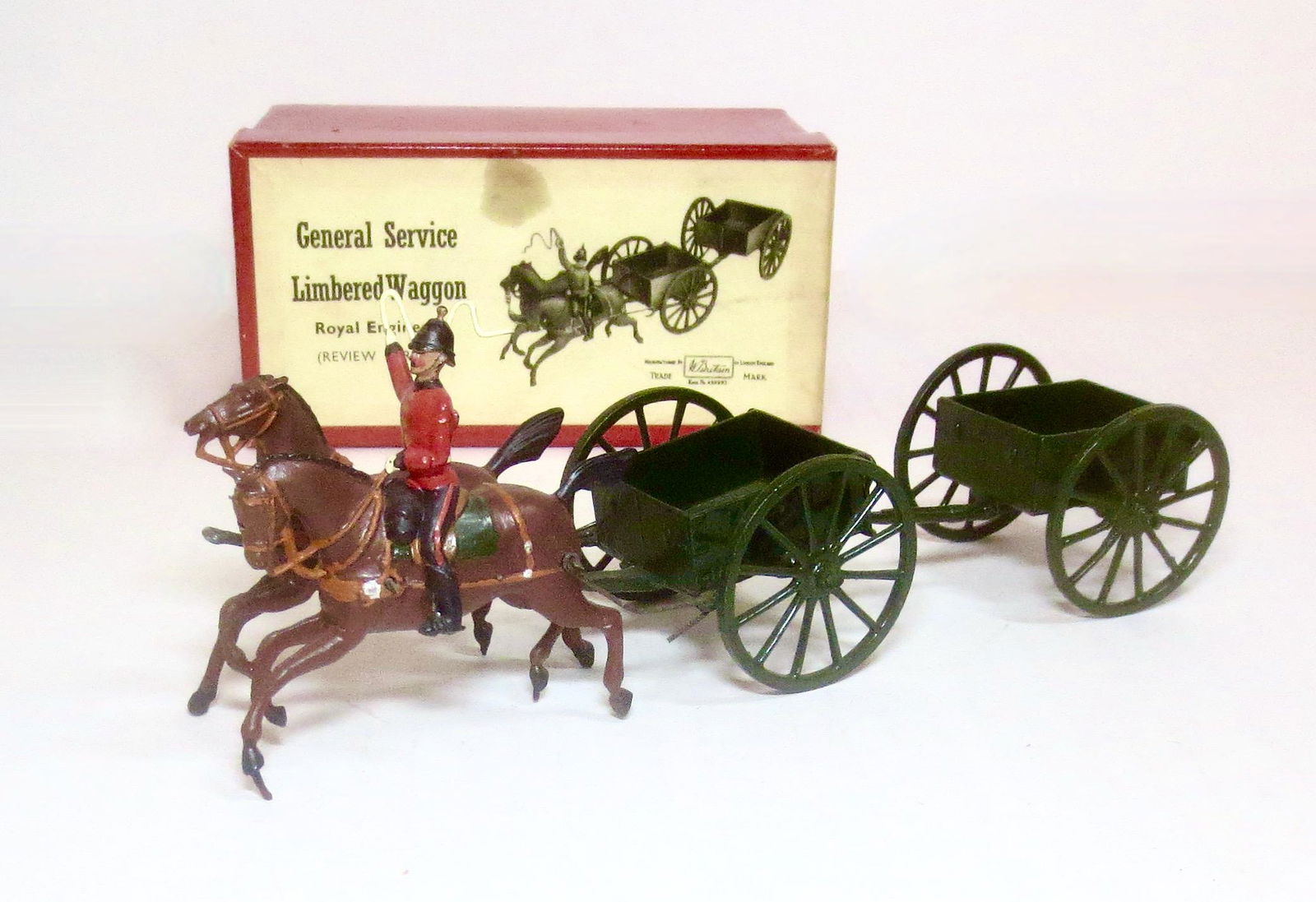 Britains #1330 General Service Limbered Wagon (1 of 1)