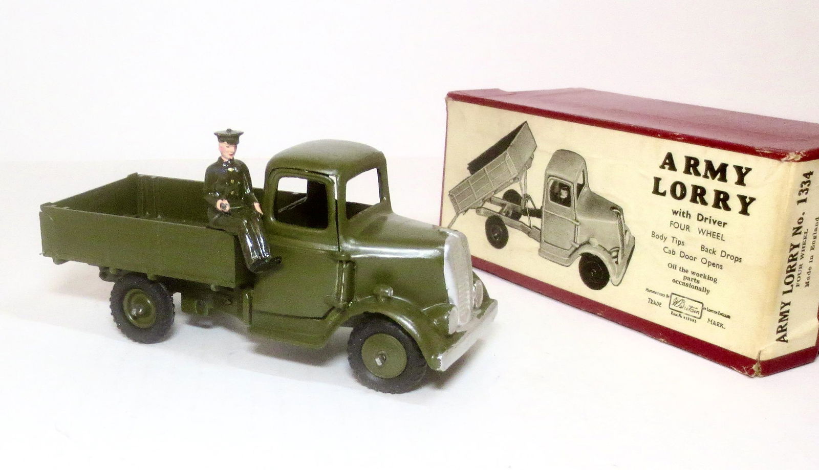 Britains #1334 Army Lorry with Driver (1 of 1)