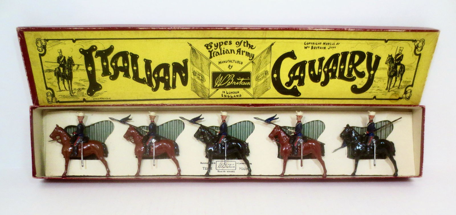 Britains RARE #165 Italian Cavalry (1 of 1)
