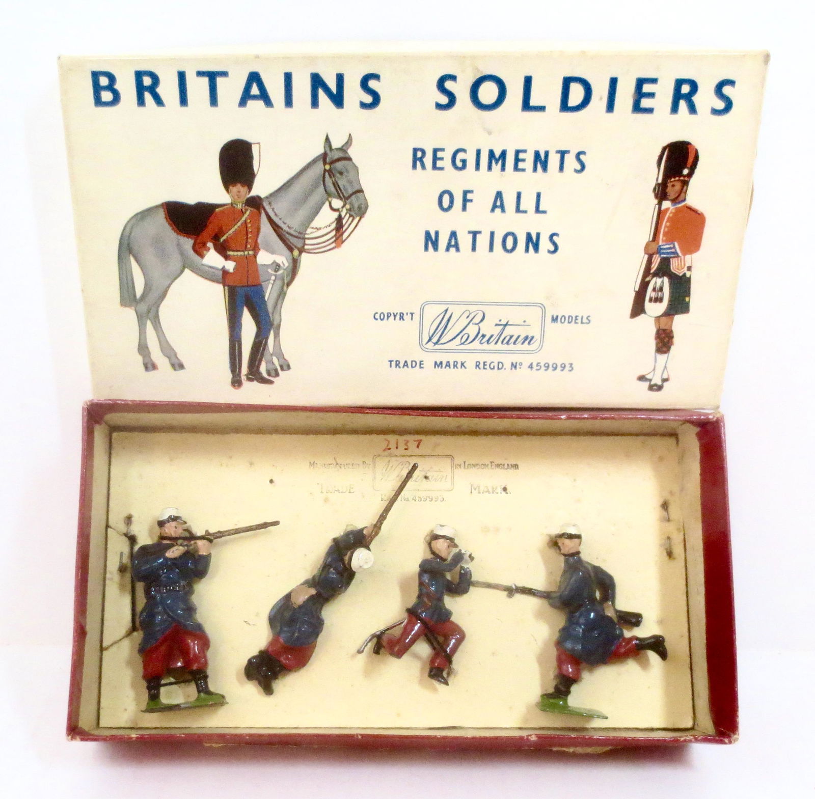 Britains #2137 Half Set French Foreign Legion (1 of 1)
