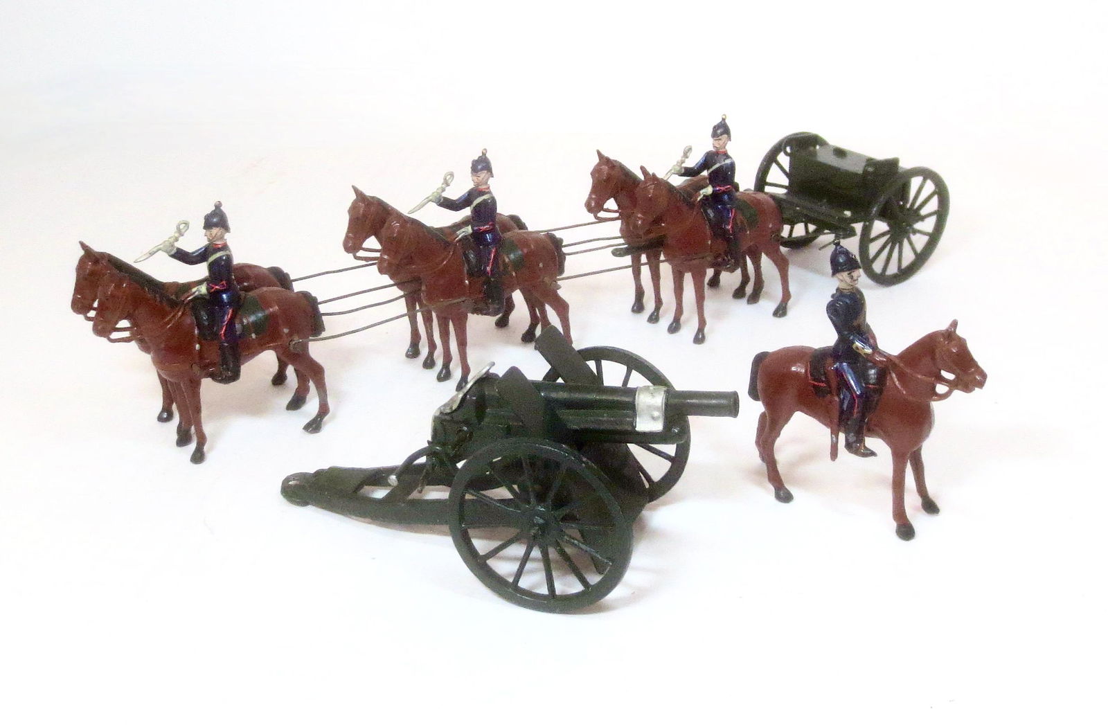 Britains #317 Royal Field Artillery At The Halt (1 of 1)