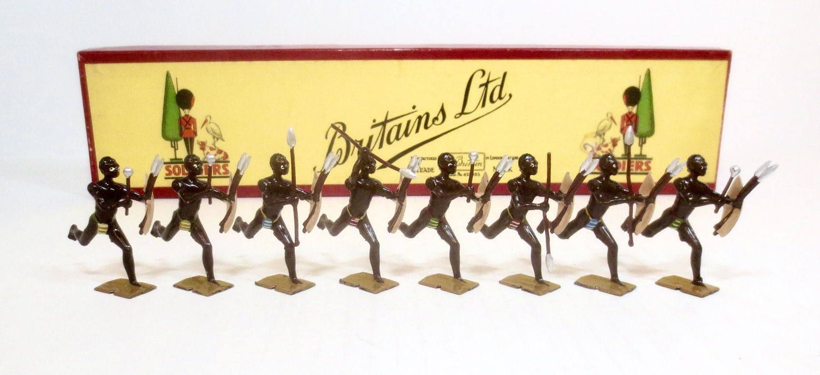 Britains #147 Zulus African Warriors (1 of 1)