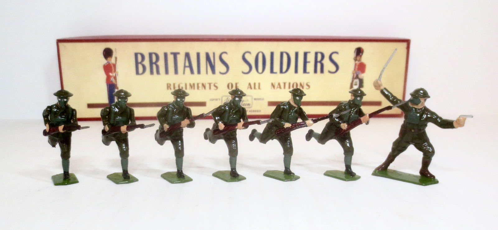 Britains #1613 British Infantry in Action (1 of 1)