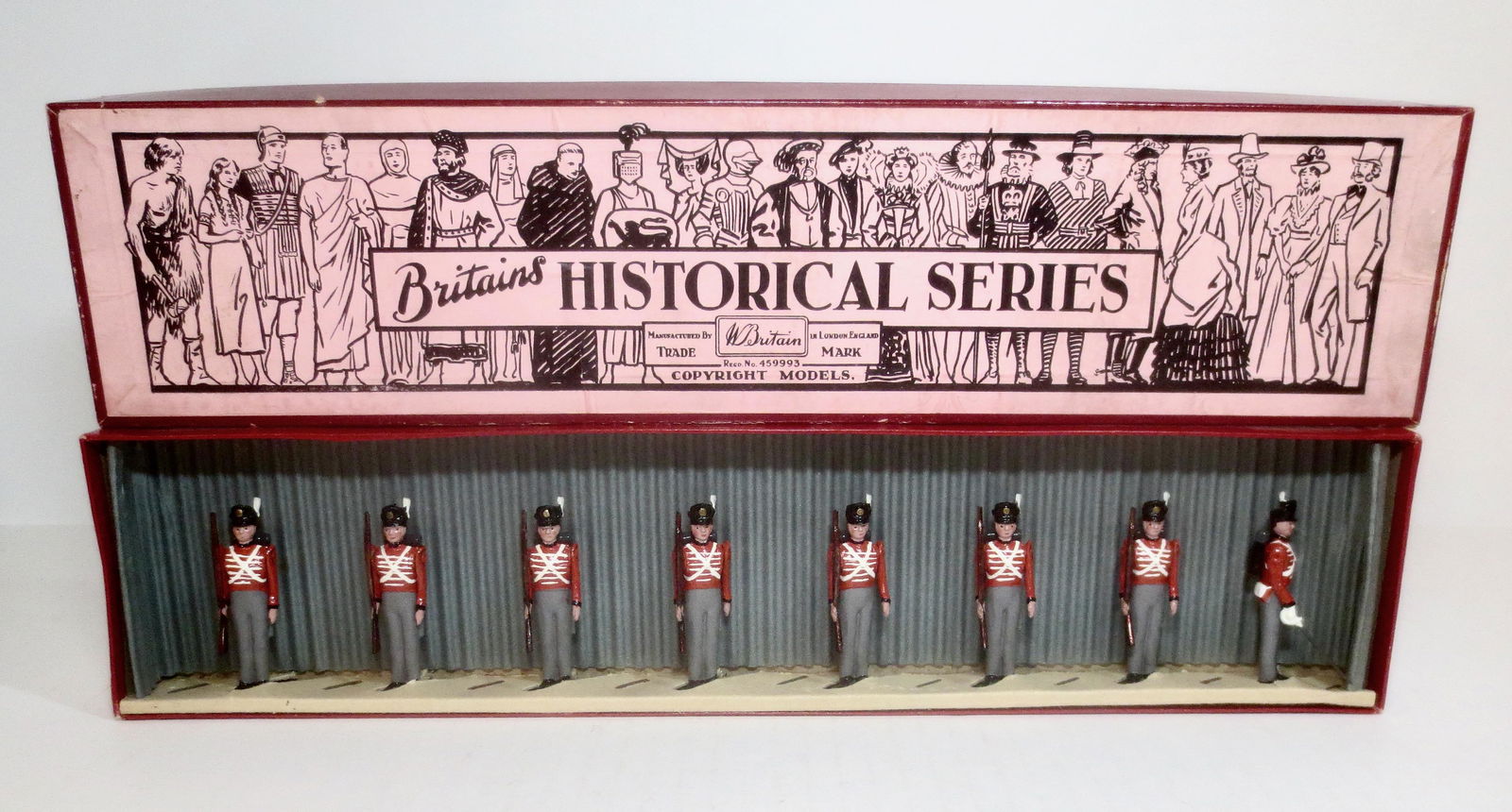 Britains #1518 Line Infantry with Muskets (1 of 1)