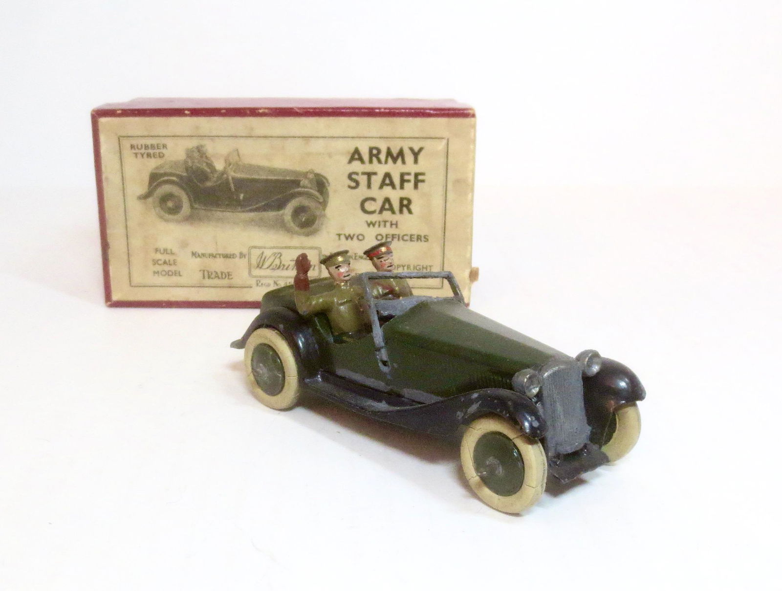 Britains #1448 Army Staff Car (1 of 1)