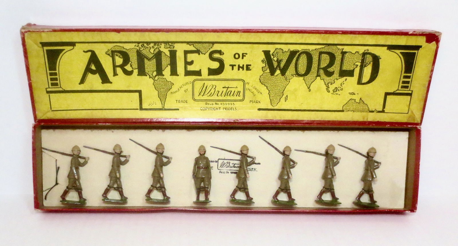 Britains RARE #1837 Argentine Infantry (1 of 1)