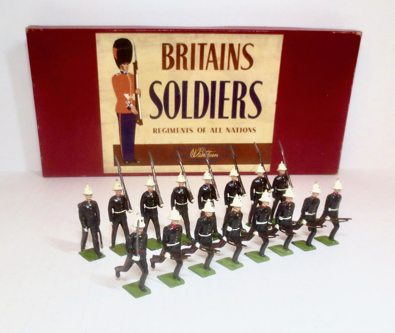Britains #1284 Royal Marines With Officers (1 of 1)