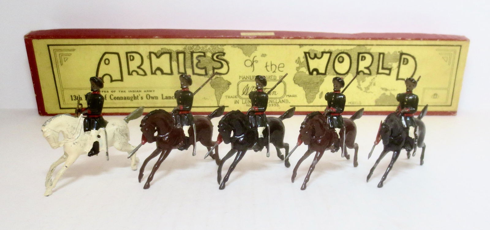 Britains Set #66 Connaught's Indian Lancers (1 of 1)
