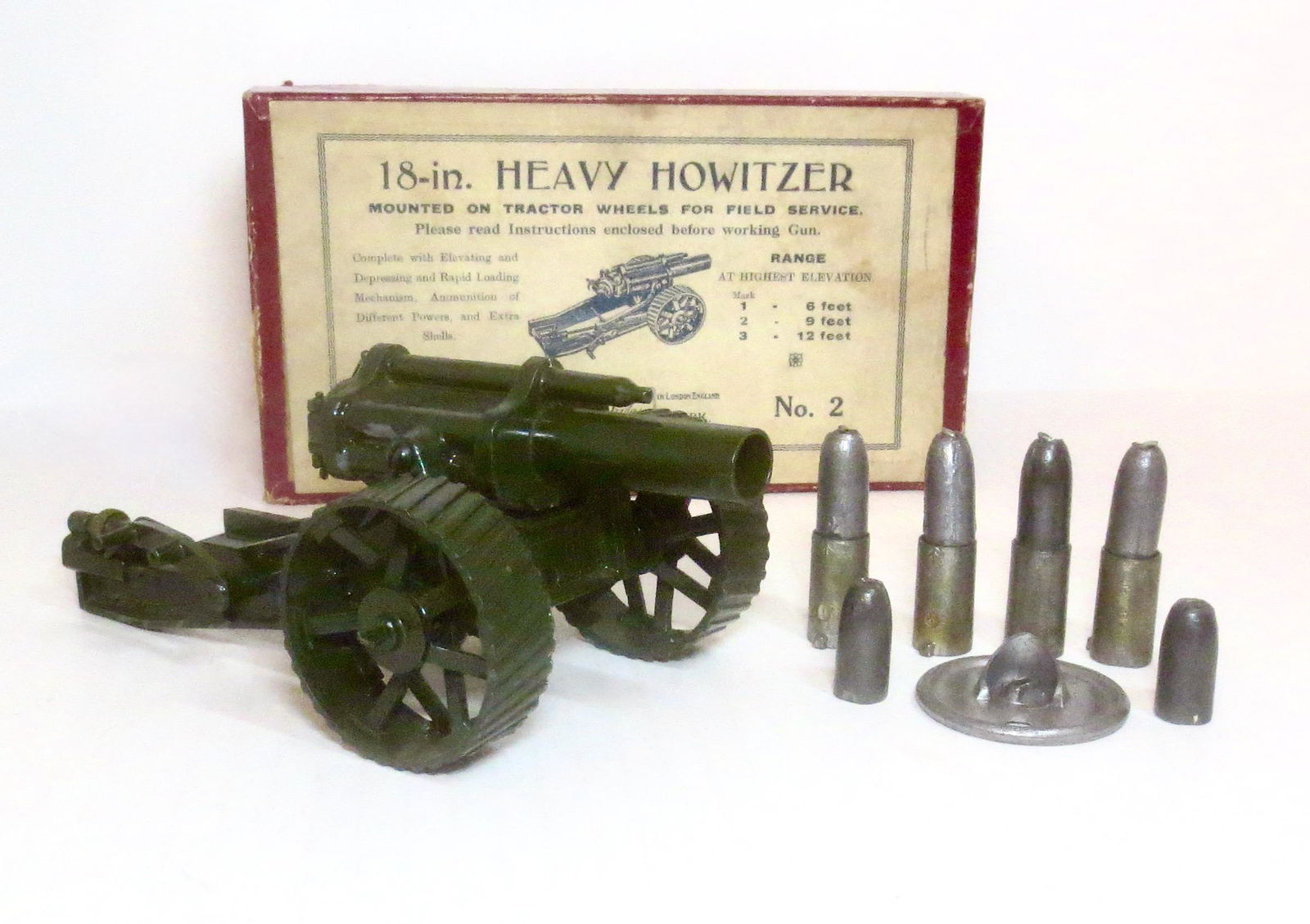 Britains No.2 18-in Heavy Howitzer 1266 (1 of 1)