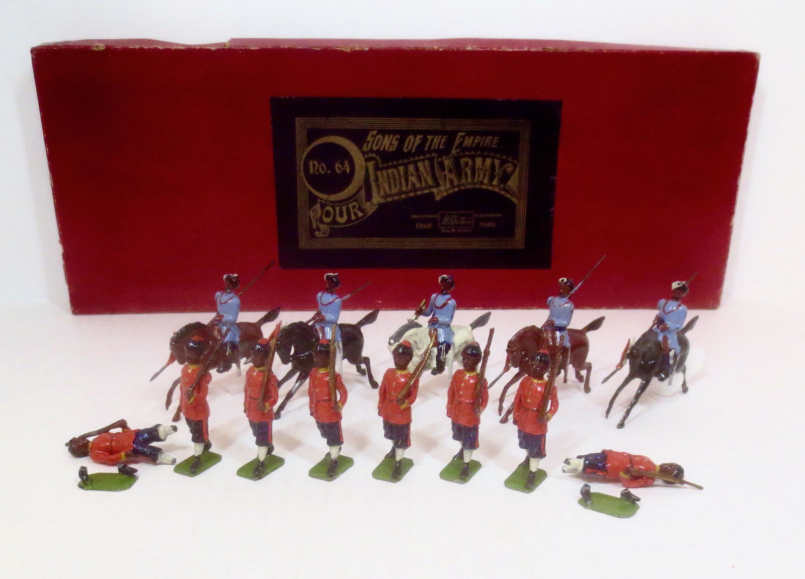 Britains #64 Indian Army Display Set (1 of 1)
