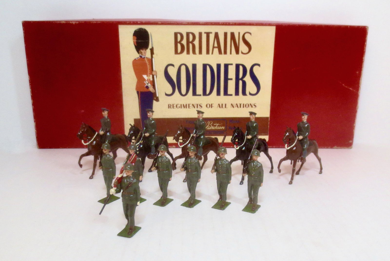 Britains #267 United States Cavalry & Infantry (1 of 1)