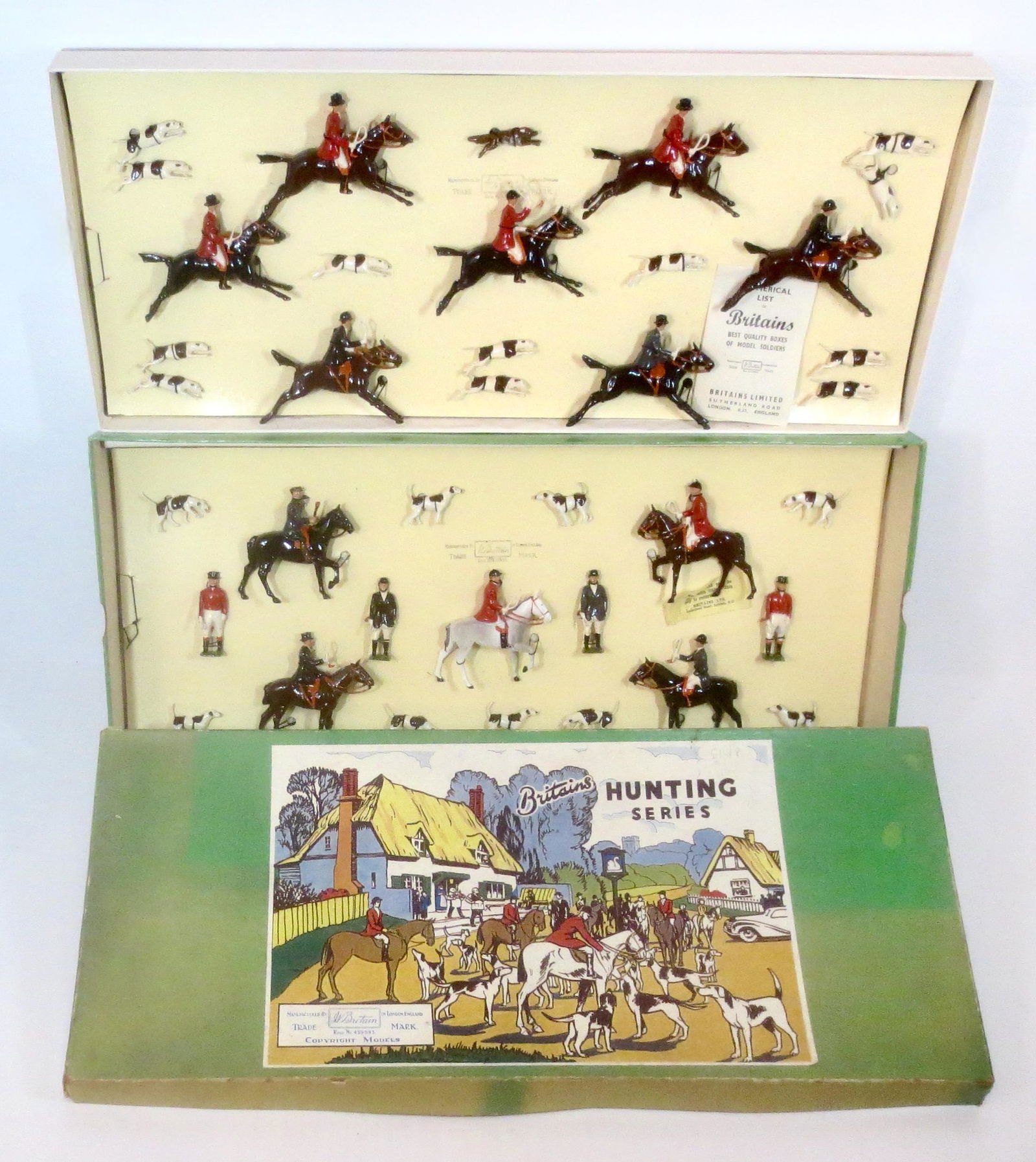 Britains #236 Two Level Hunting Display Set (1 of 1)
