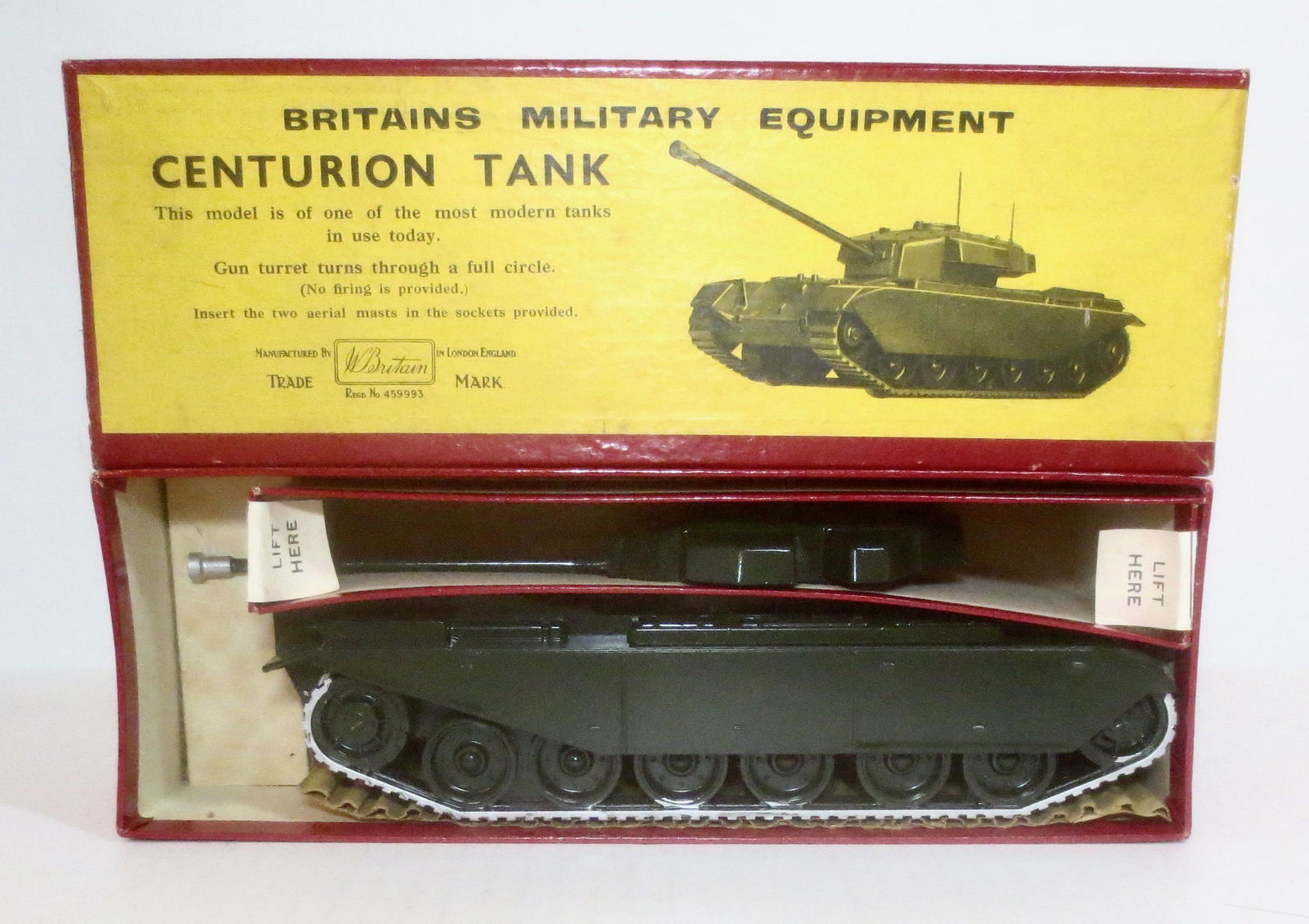 Britains #2150 Centurian Tank (1 of 1)