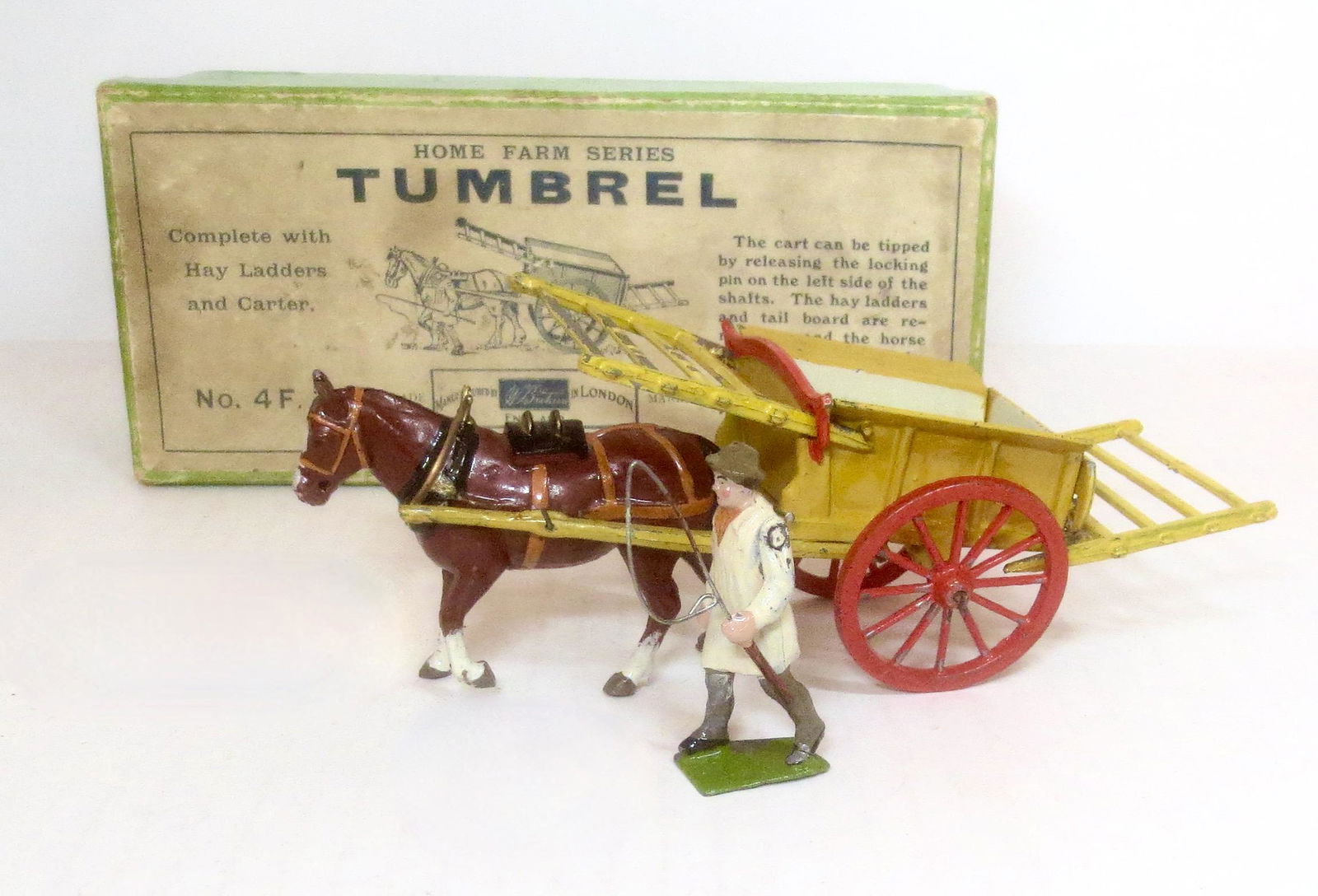 Britains #4F Tumbrel Cart (1 of 1)